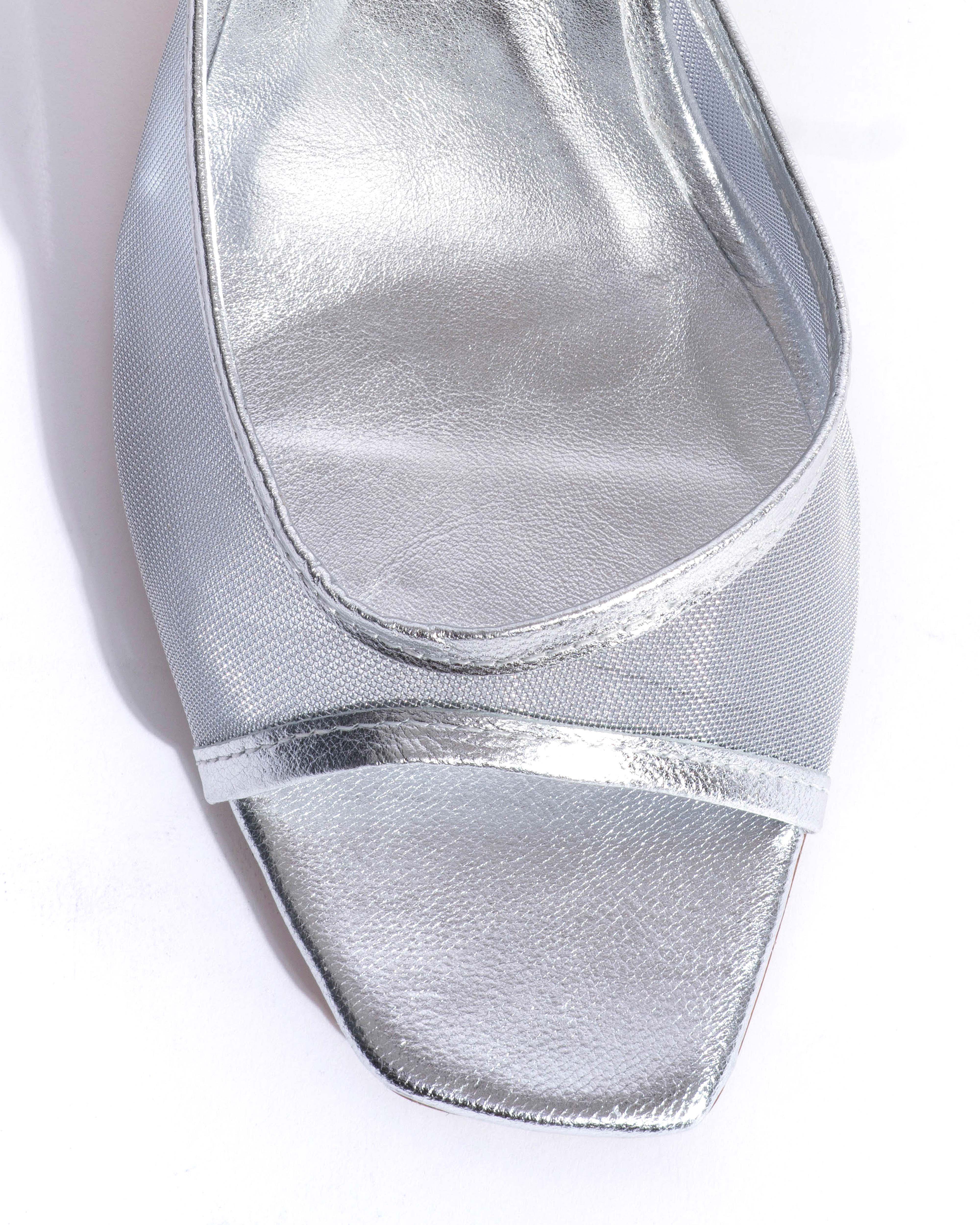 Mazy 75 mesh Metallic goat & mesh Silver