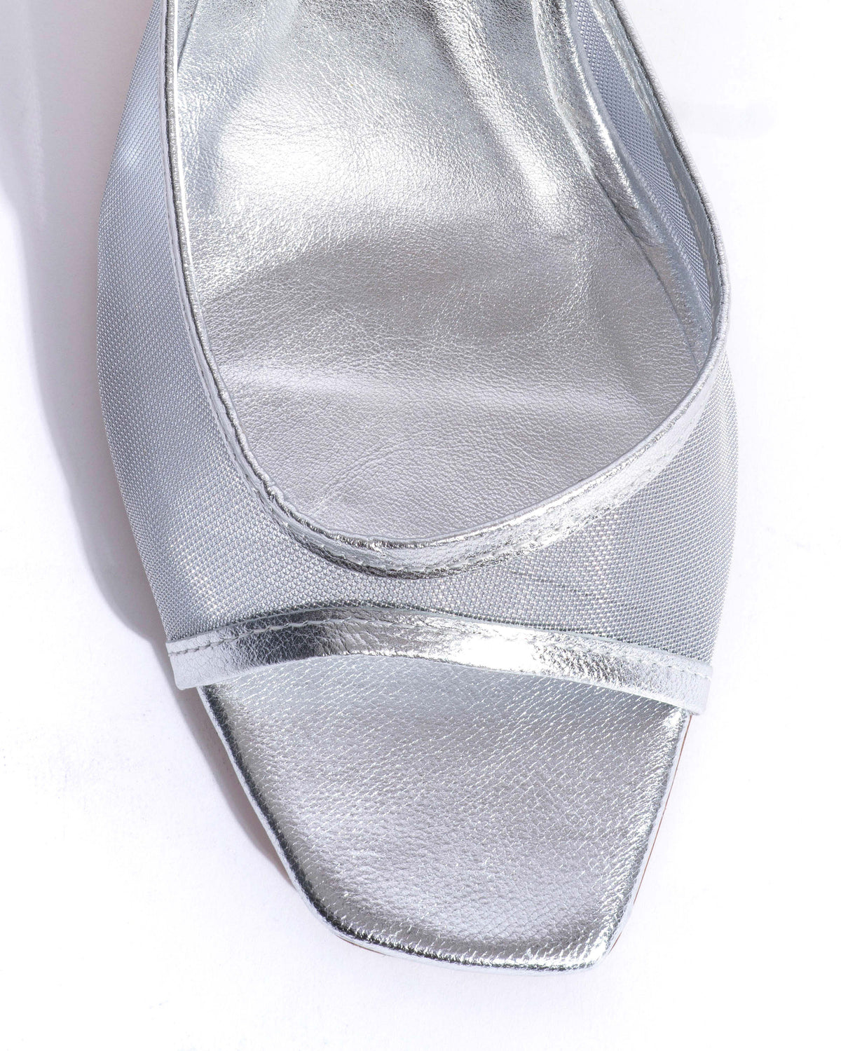 Mazy 75 mesh Metallic goat & mesh Silver