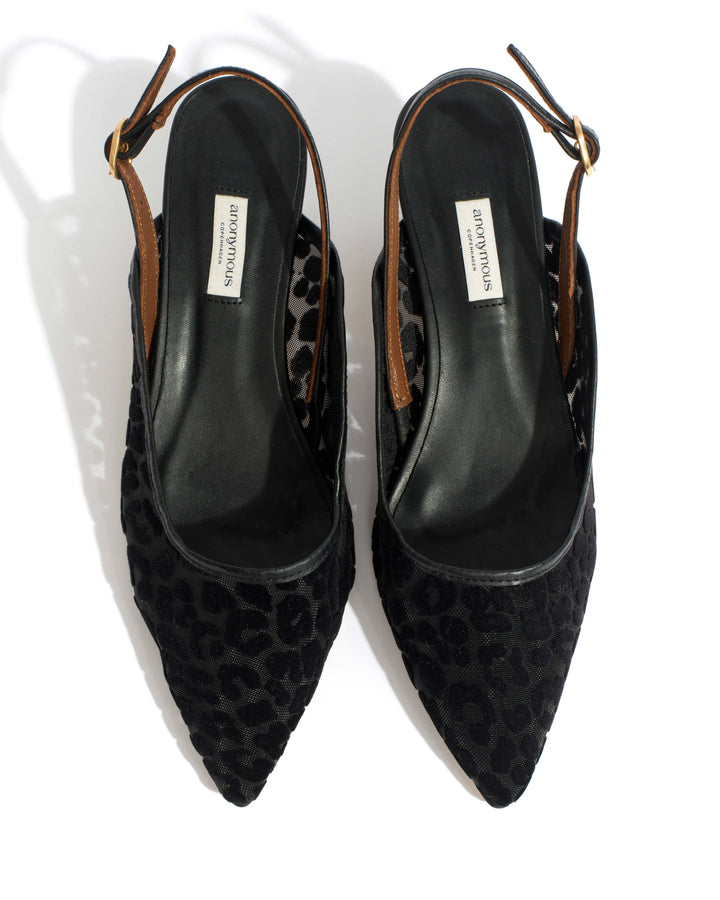 靴 Offen pointed-SCALLOP MESH / BLACK 靴 Offen pointed-SCALLOP MESH / BLACK pointed-SCALLOP MESH