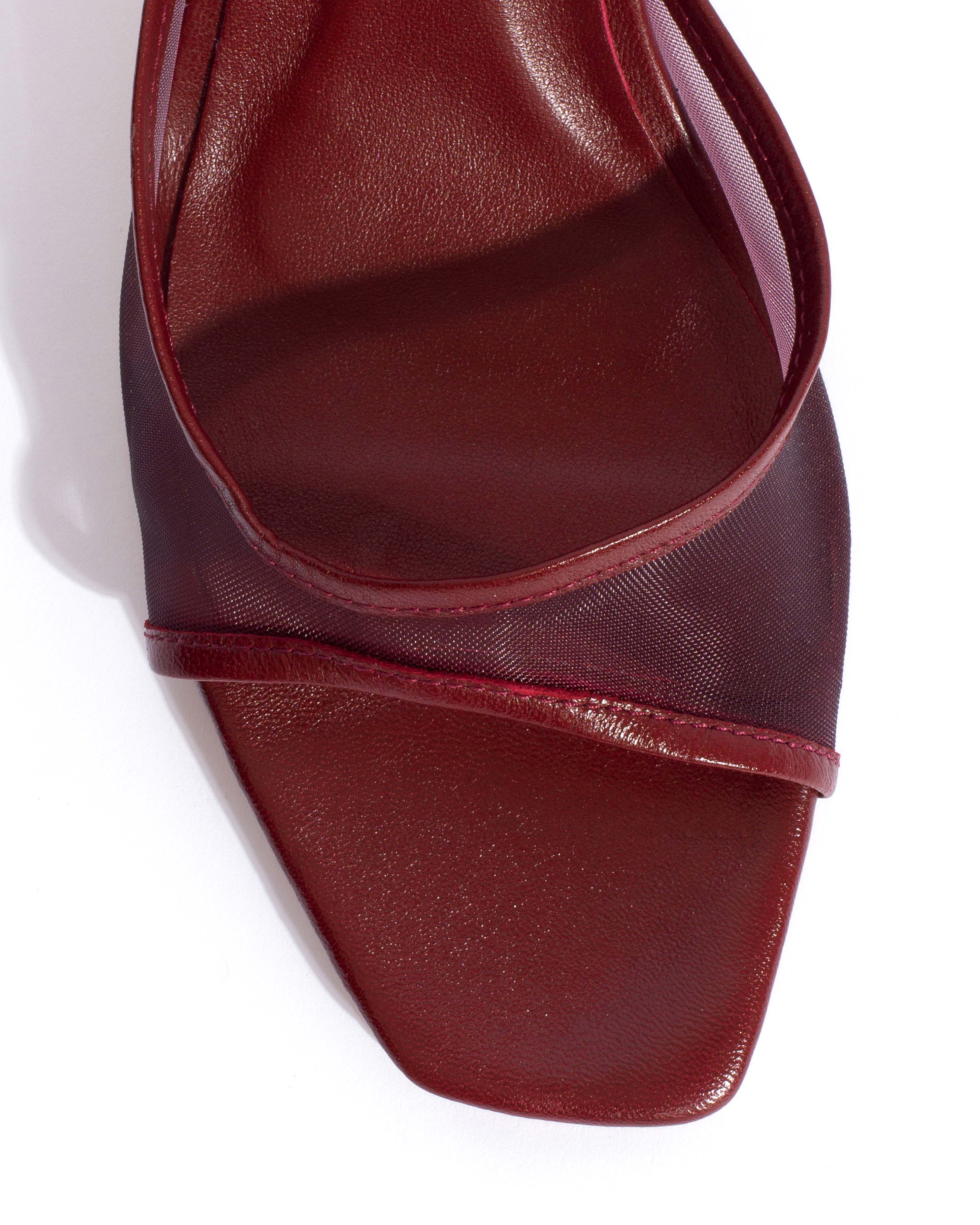 Mazy 75 mesh Shiny lamb & mesh Pomegranate