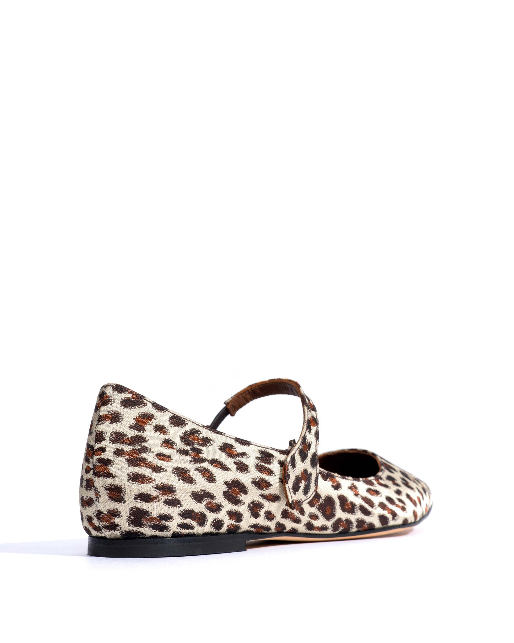 Fifi Vintage satin print Leopard - Anonymous Copenhagen Flat-loafers & ballerinas & pumps