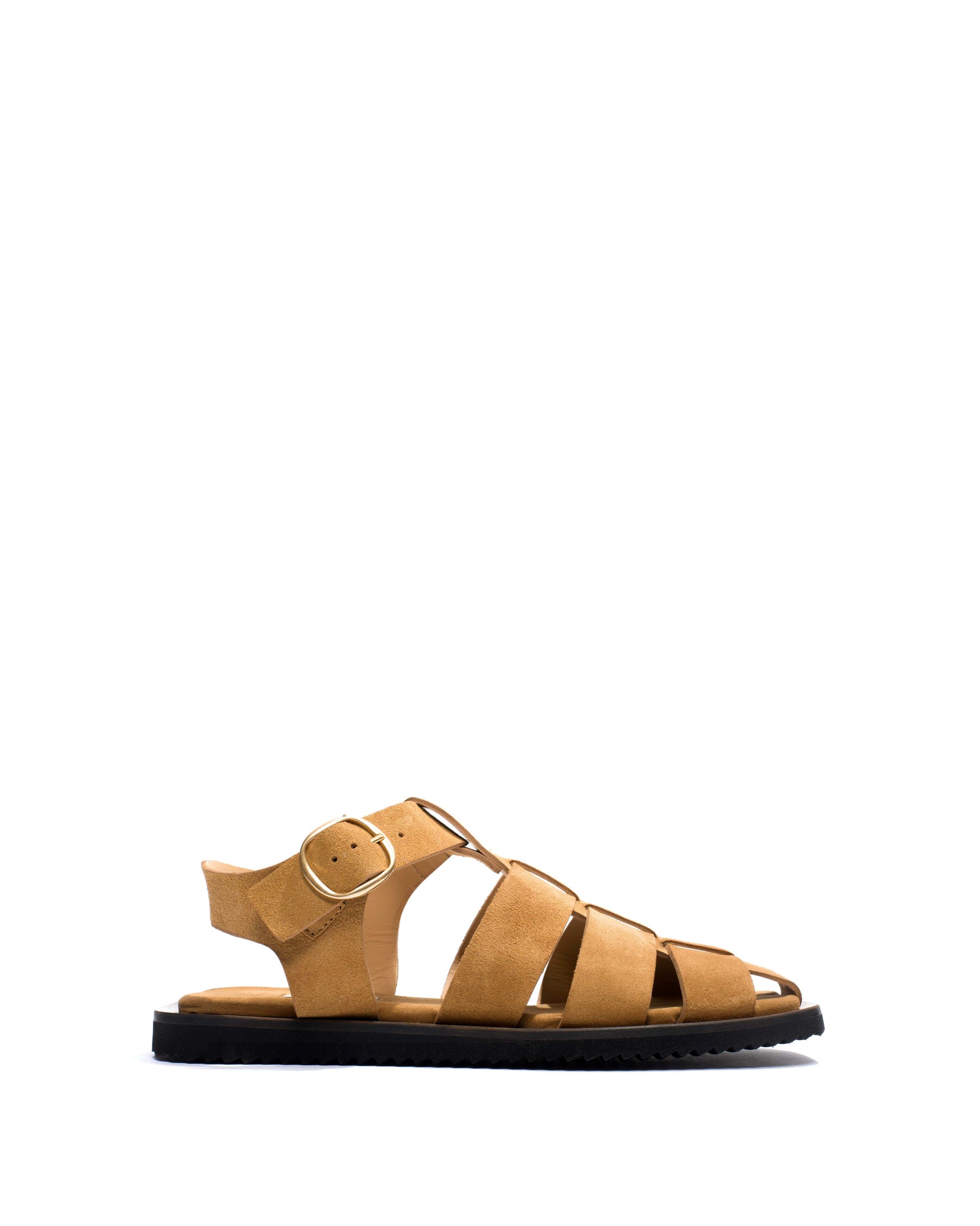 Hampell Calf suede Bamboo brown - Anonymous Copenhagen