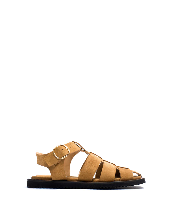 anonymous copenhagen Hampell Calf suede Bamboo brown
