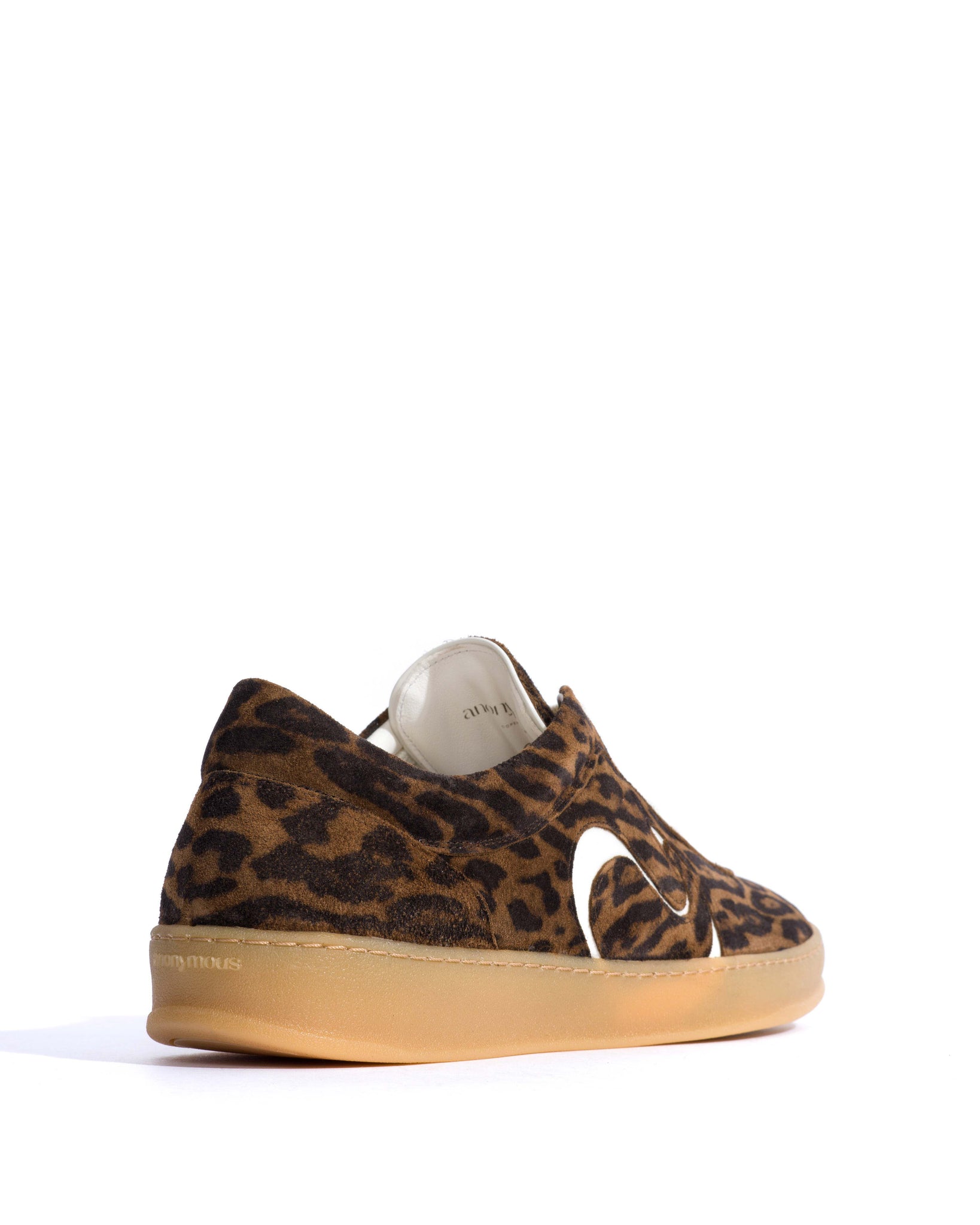 Blaire Calf suede print & polished soft calf Jaguar & white sand - Anonymous Copenhagen Sneakers