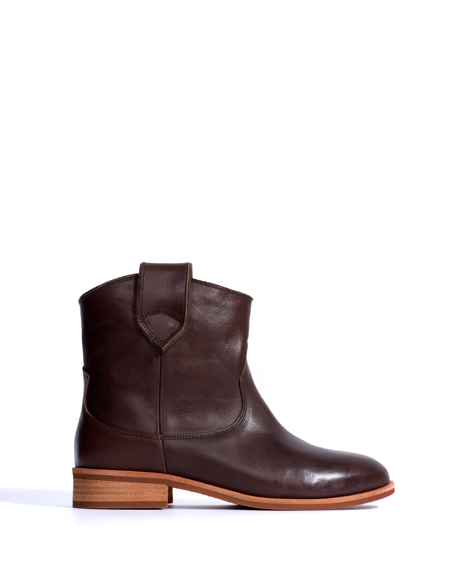 Monja Vegetal soft calf Coffee brown - Anonymous Copenhagen Ankle boots