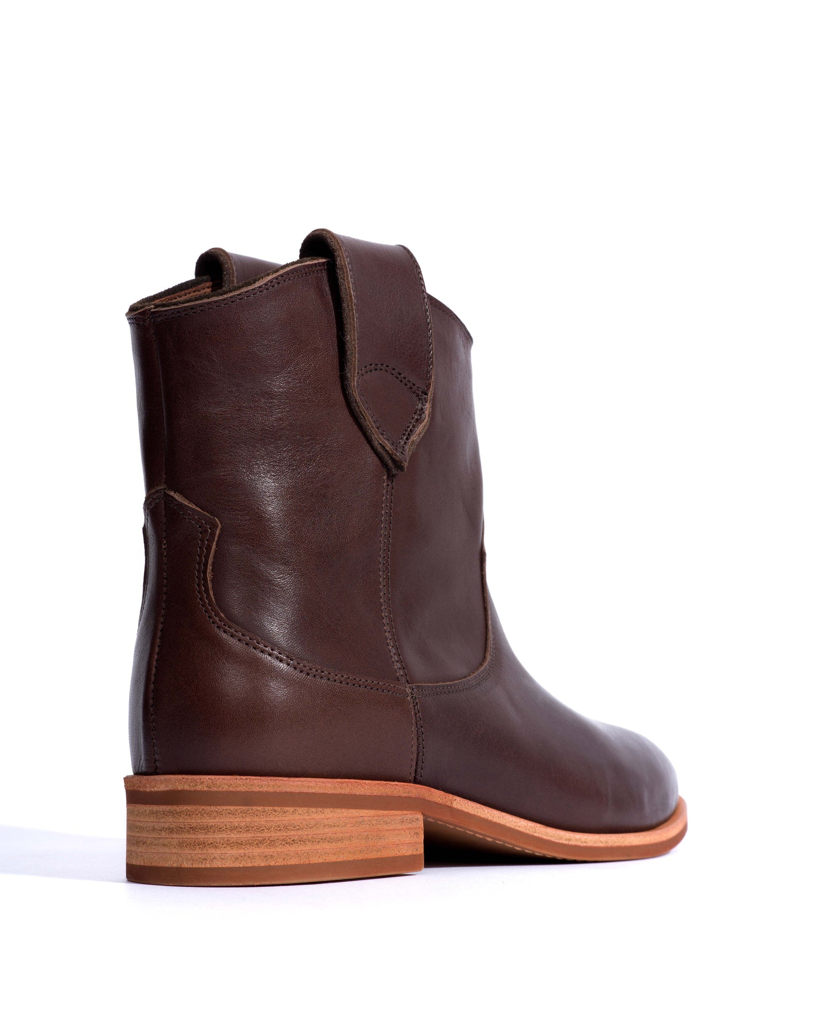 Monja Vegetal soft calf Coffee brown - Anonymous Copenhagen Ankle boots