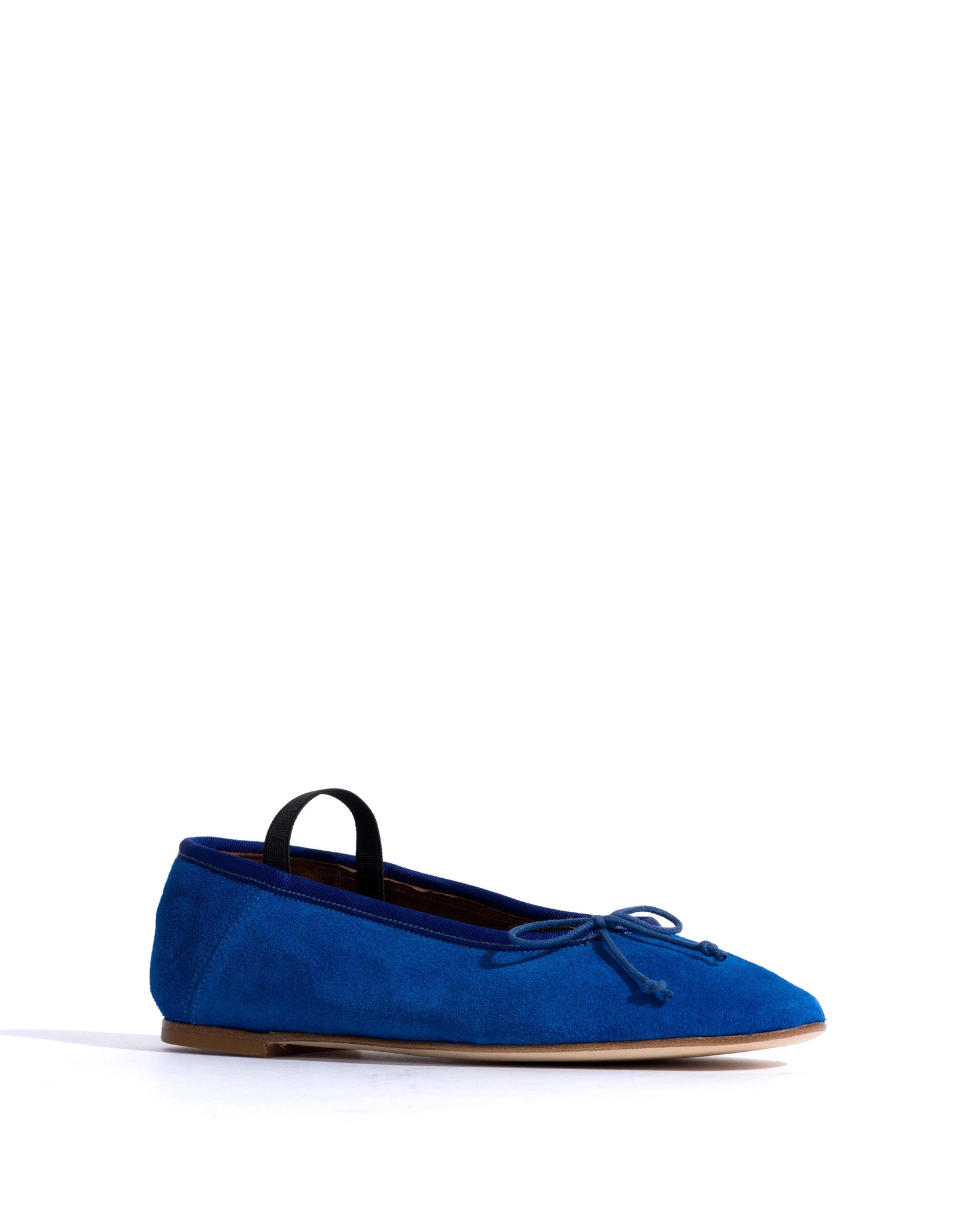 Rhina Calf suede Electric blue - Anonymous Copenhagen Flat-loafers & ballerinas & pumps
