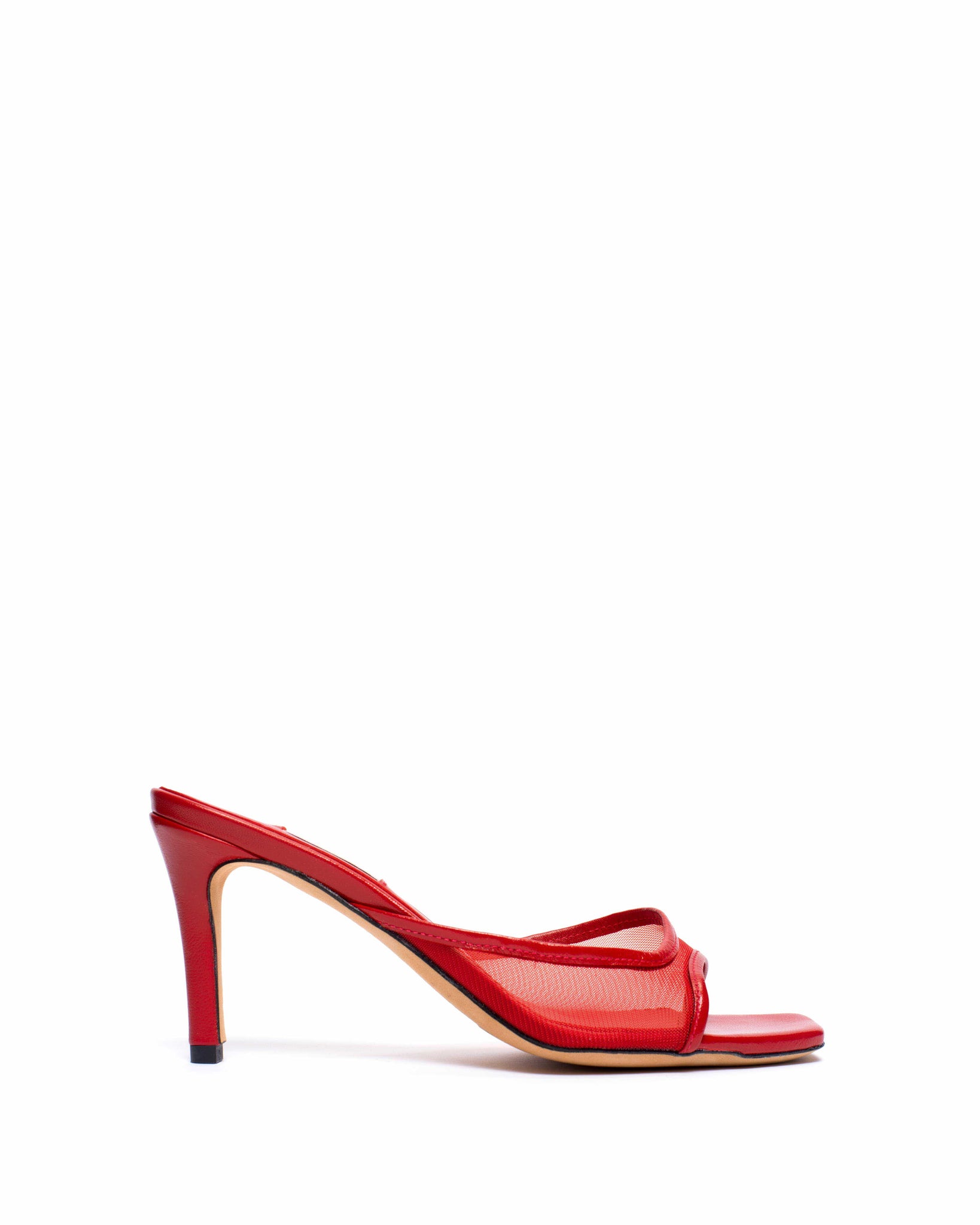 Mazy 75 mosquito Shiny lamb & mosquito Ruby red - Anonymous Copenhagen