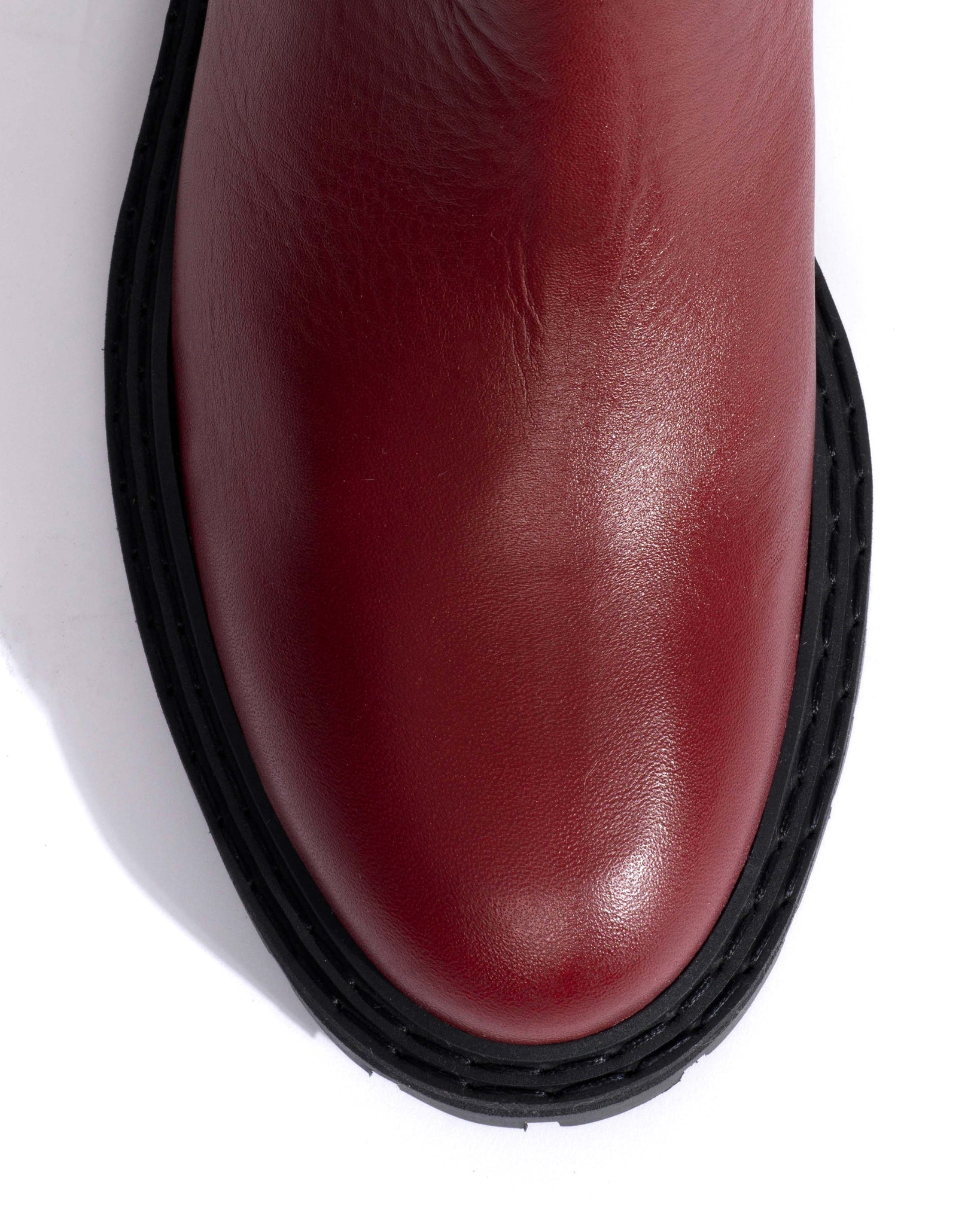 Haily high cut Soft calf Pomegranate - 