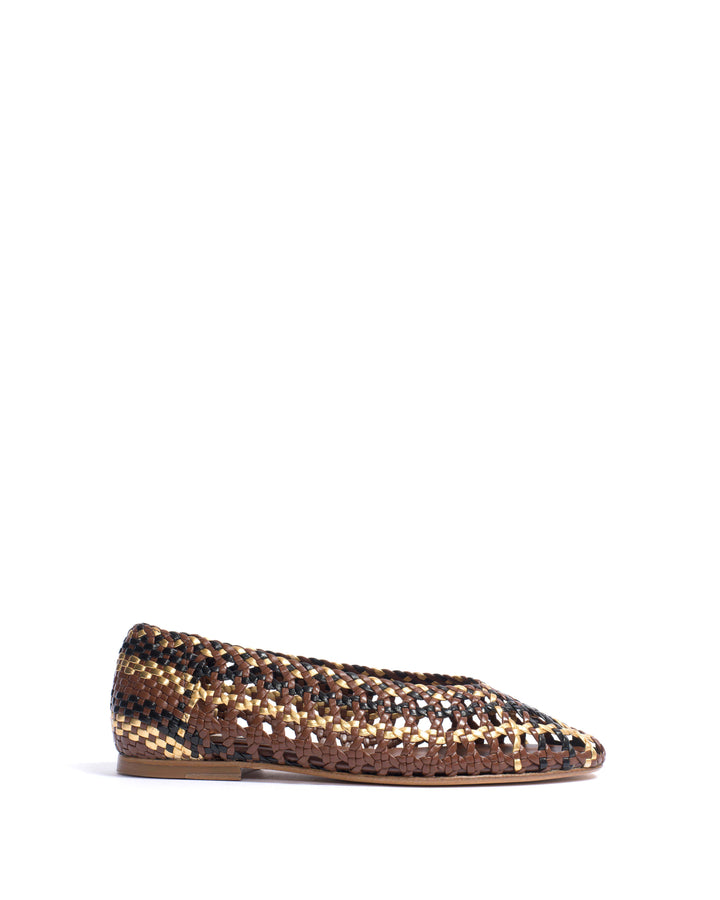 anonymous copenhagen Sessi 10 Hand-braided leather Chocolate mix