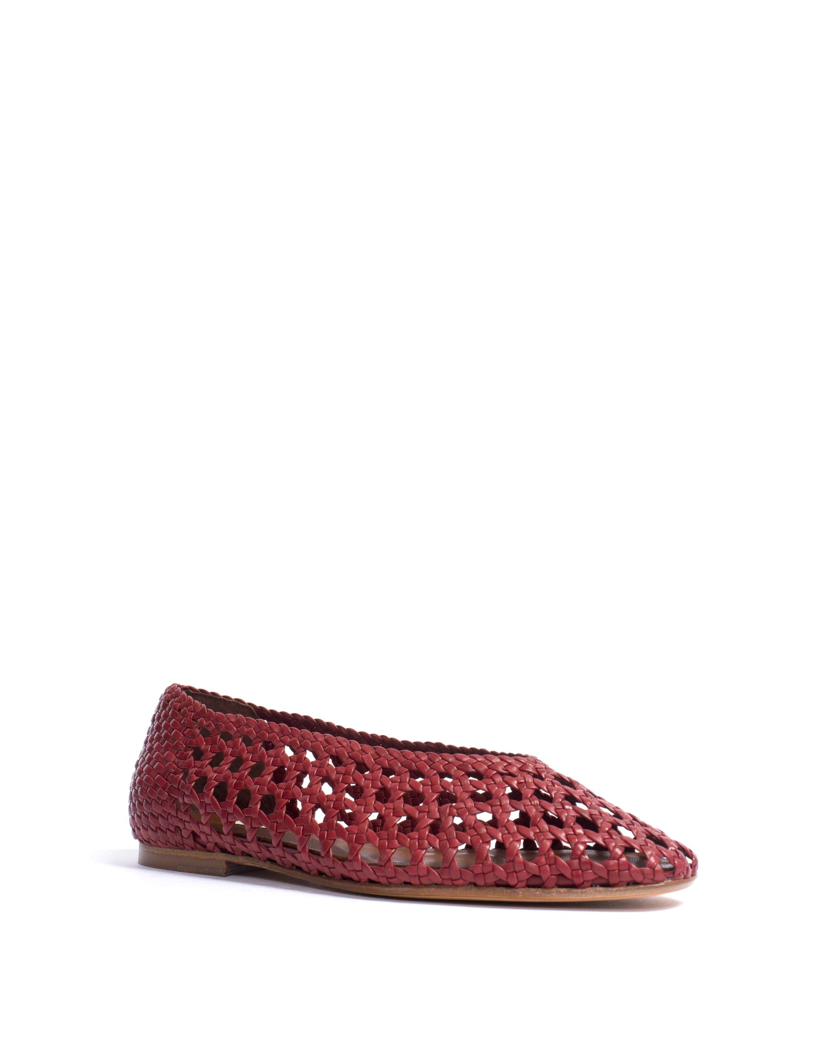 Sessi 10 Hand-braided leather Pomegranate