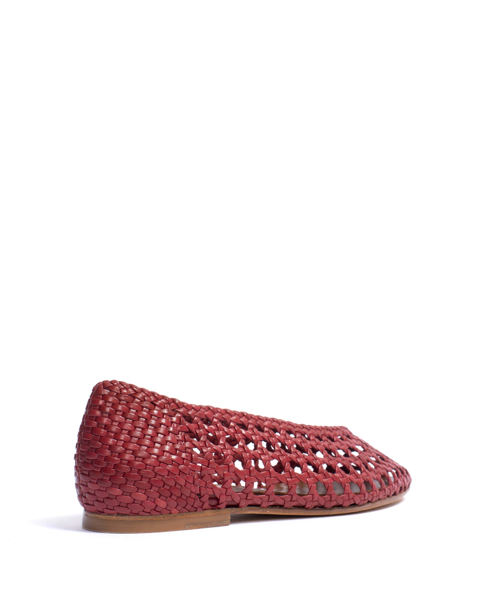 Sessi 10 Hand-braided leather Pomegranate