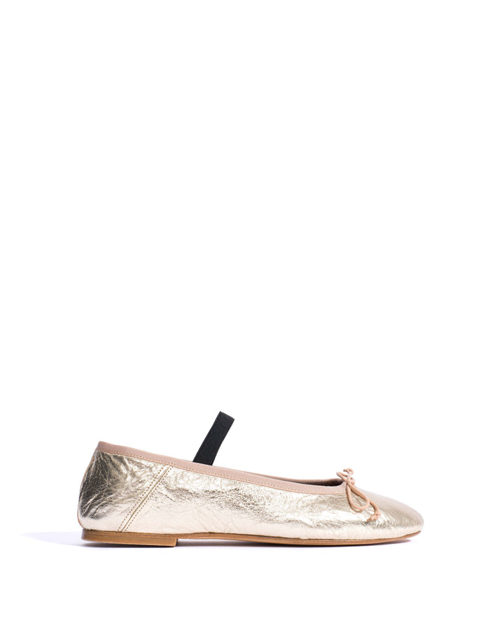 anonymous copenhagen Rhina Grained metallic lamb Champagne