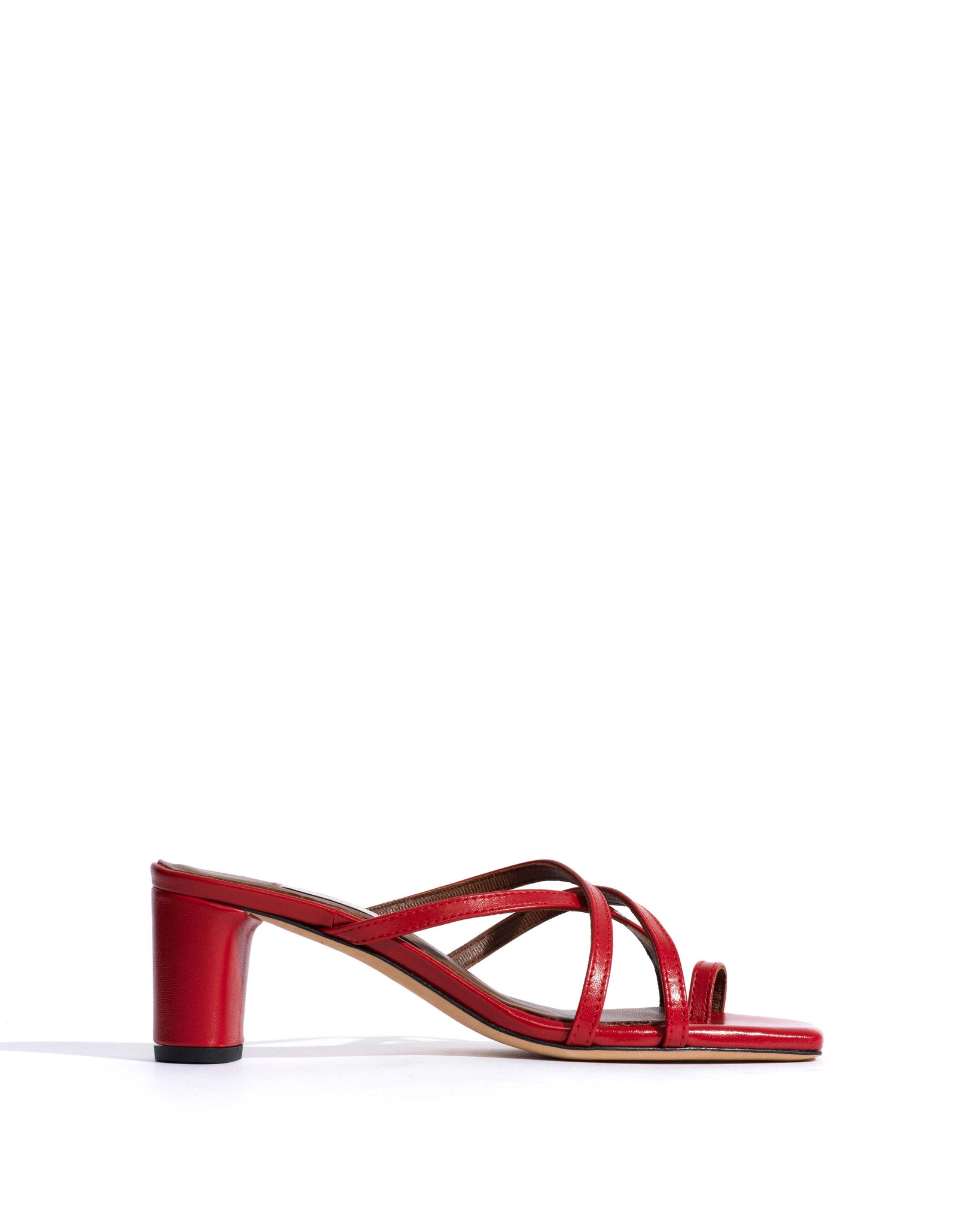 Kimber 60 Shiny lamb Ruby red - Anonymous Copenhagen Heels