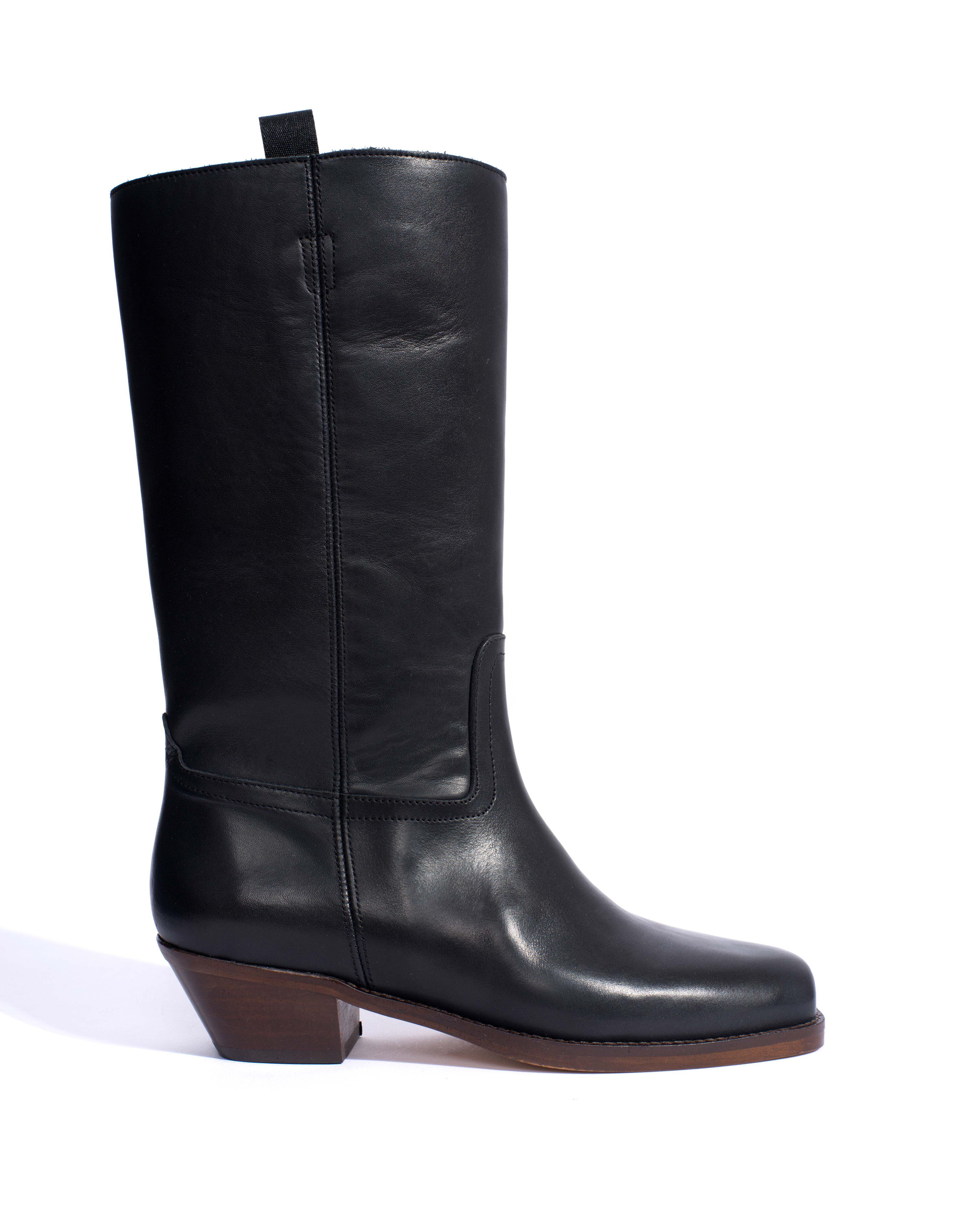 Tarisha Soft calf Black