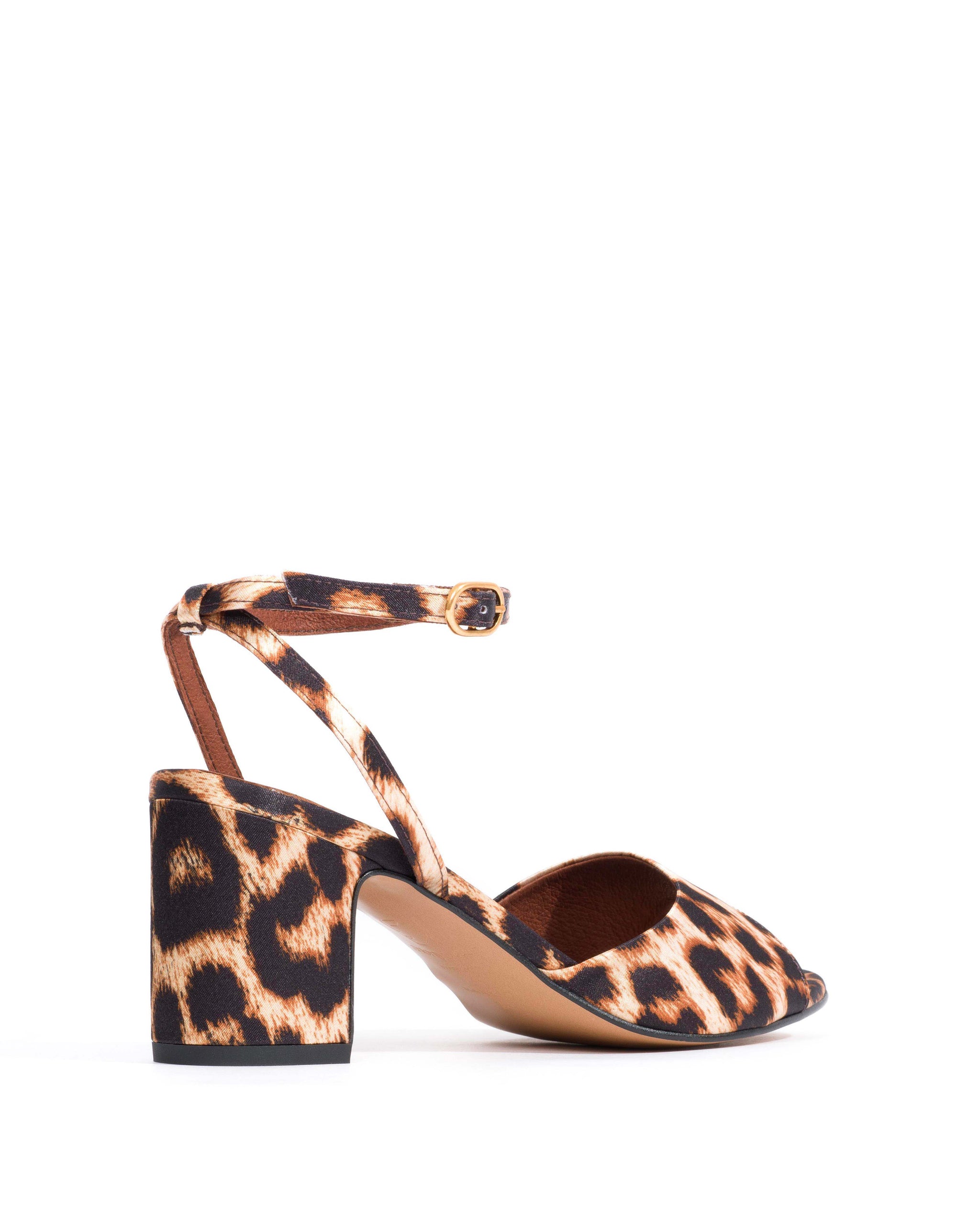 Jolie 55 Satin print Leopard - Anonymous Copenhagen Heels