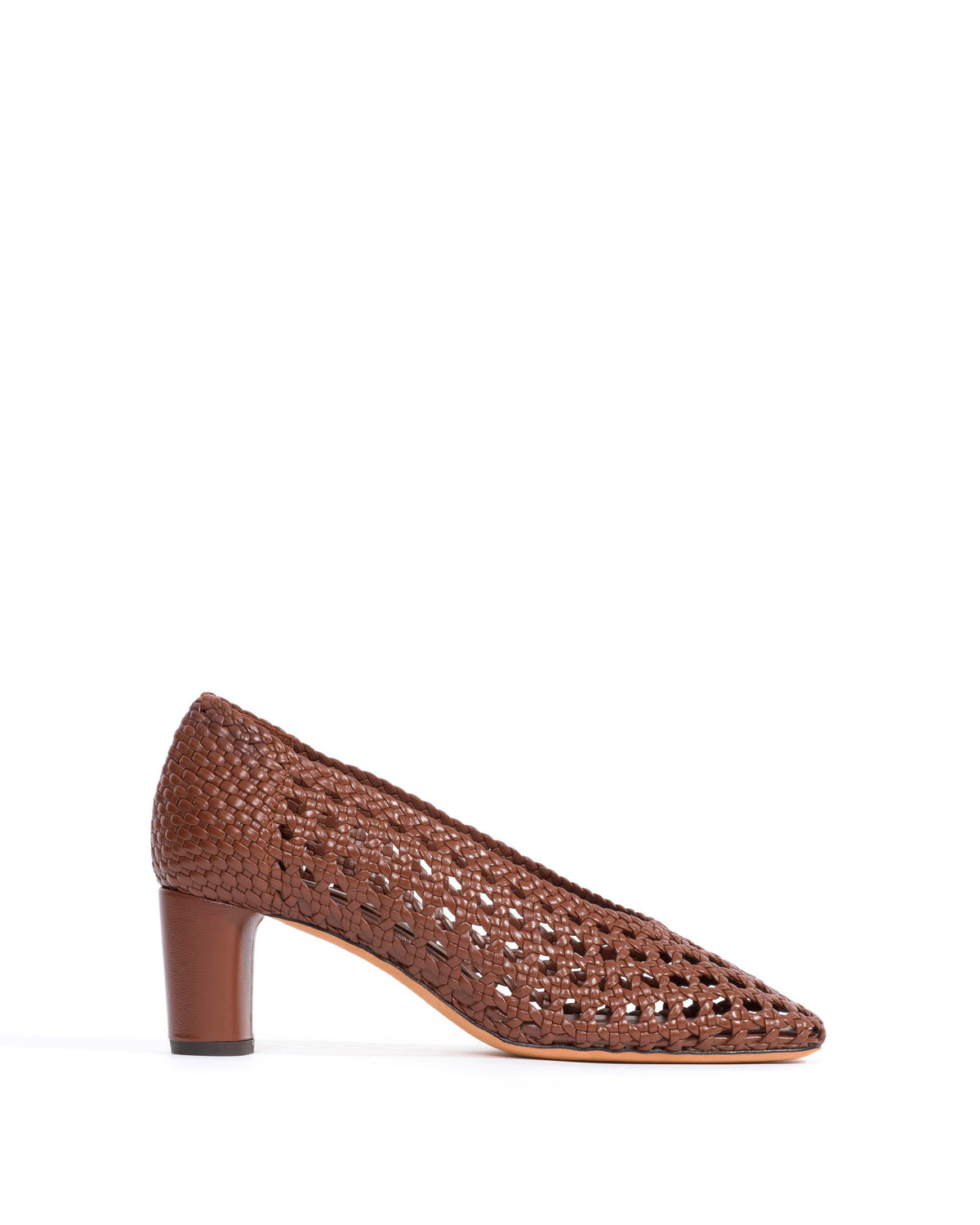 Sessi 60 hand-braided Hand-braided leather Chocolate
