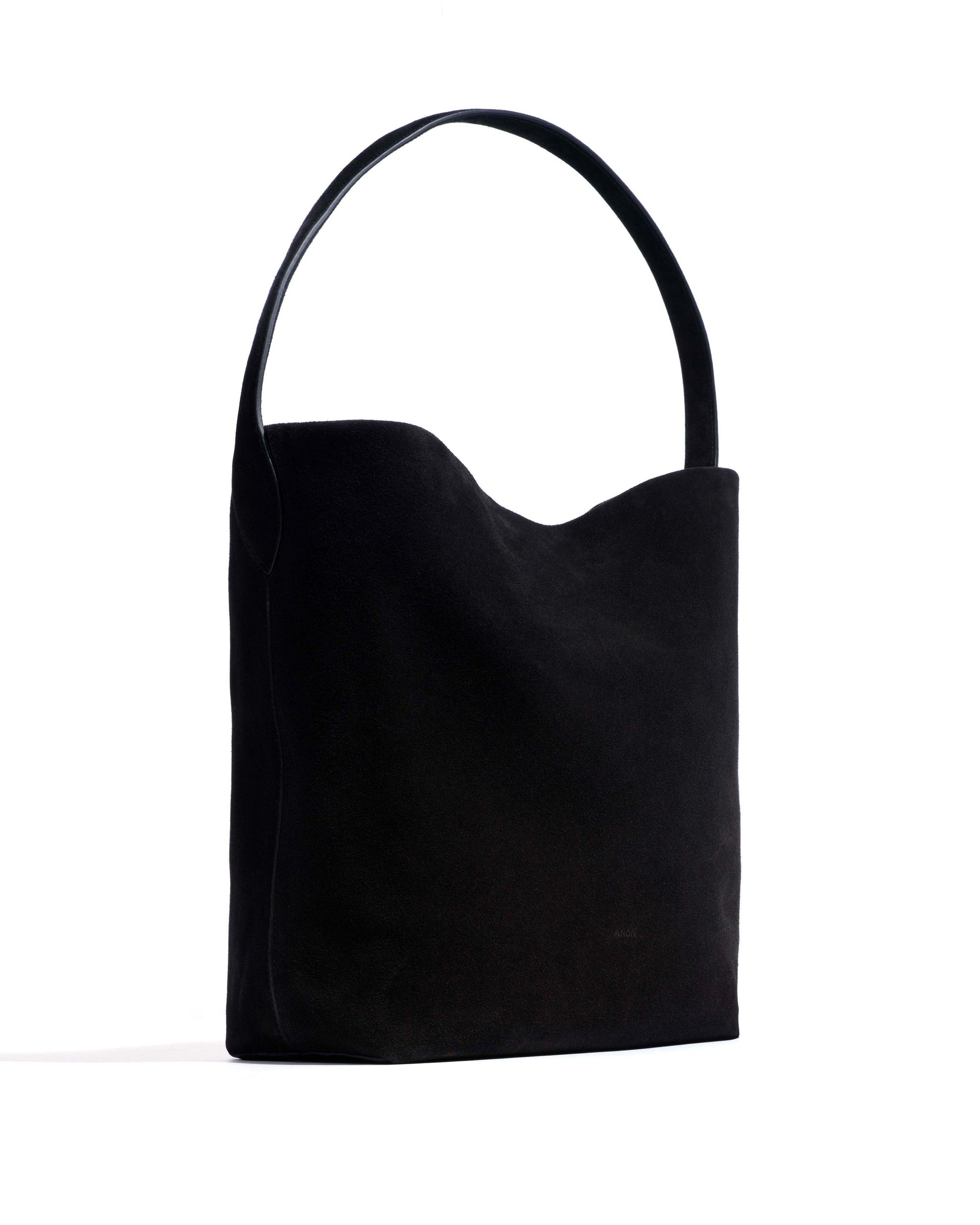 Versa everyday bag Calf suede Black