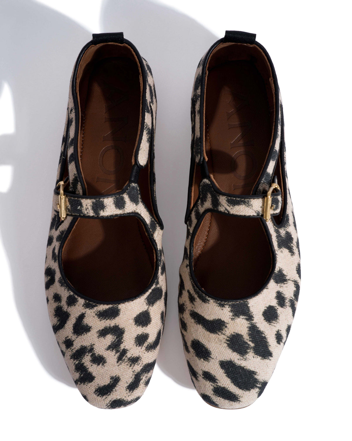 Praise Natural cotton-linen Leopard