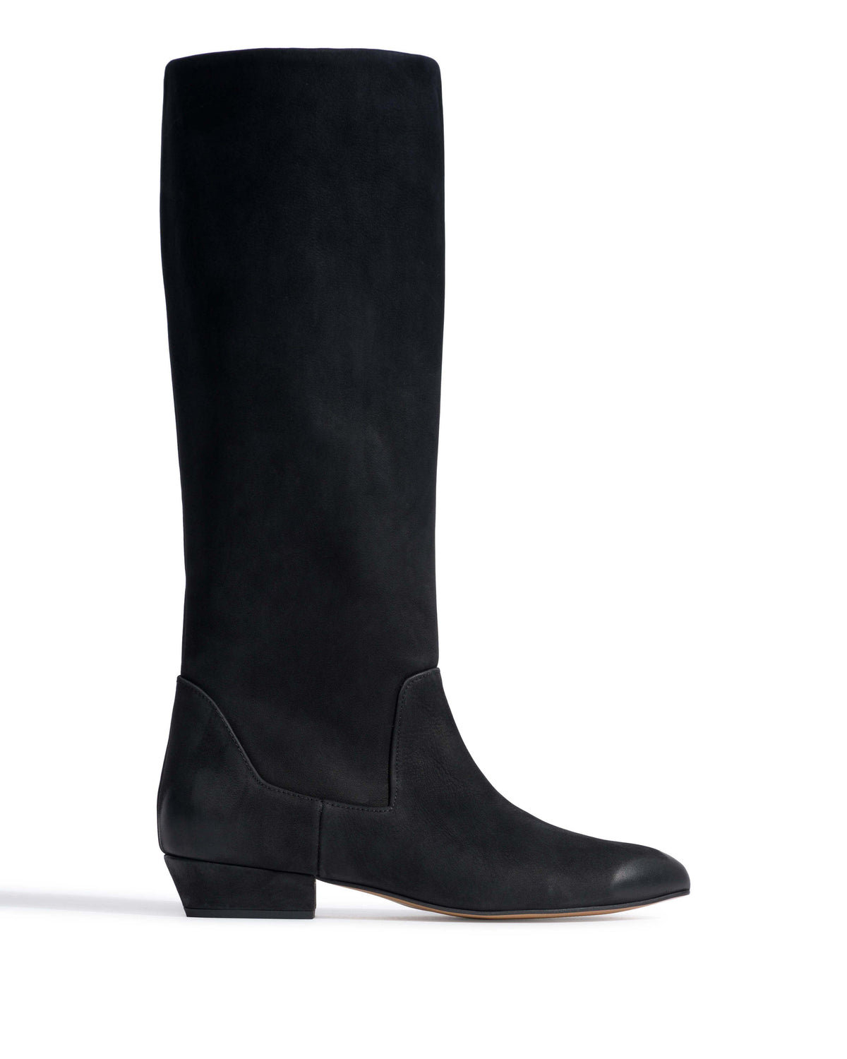 Valle 20 Soft nubuck calf Black