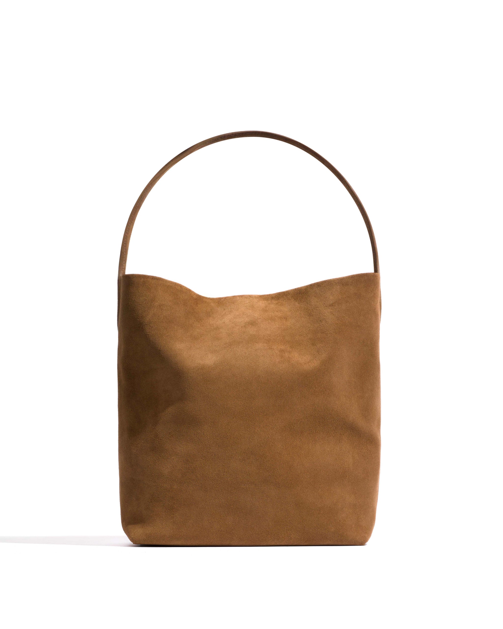 Versa everyday bag Calf suede Cinnamon
