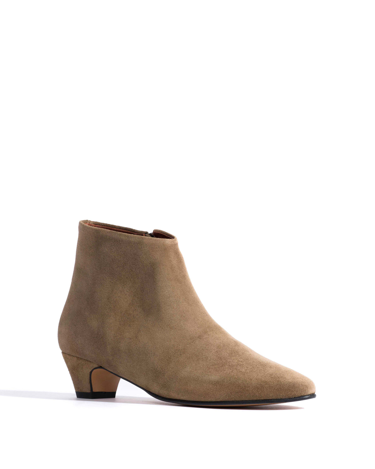 Kyra Calf suede Dried olive