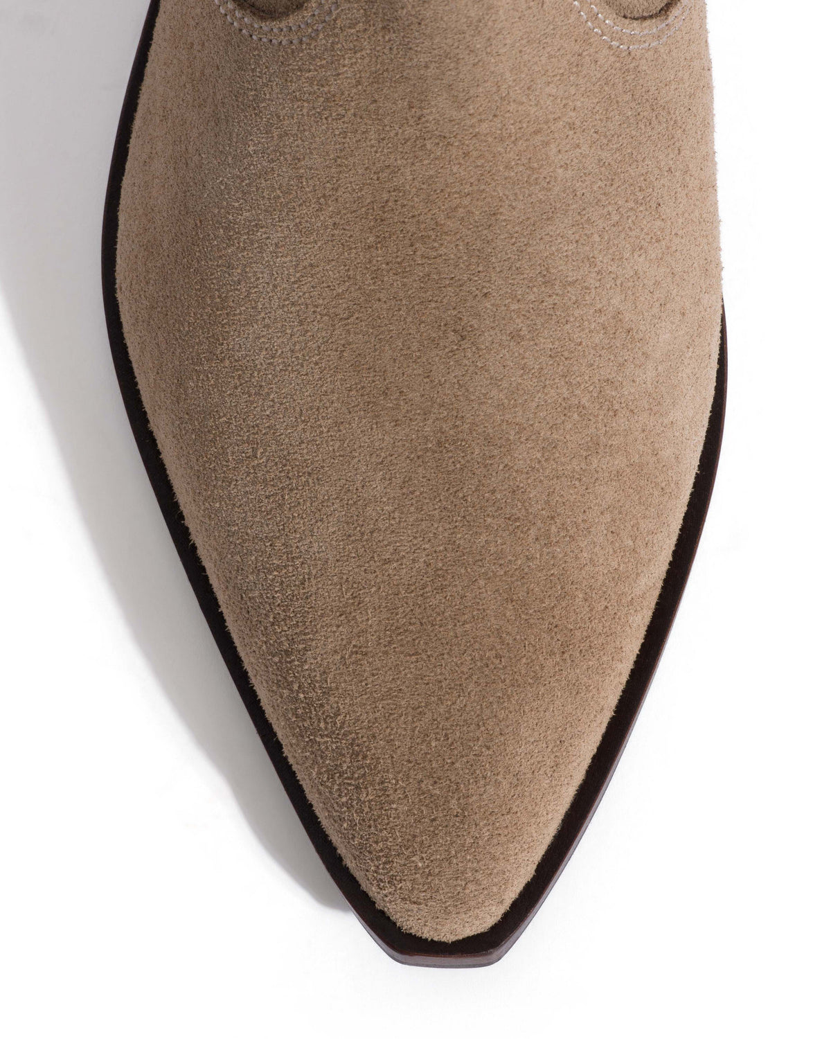 Joanne 35 Calf suede Mushroom
