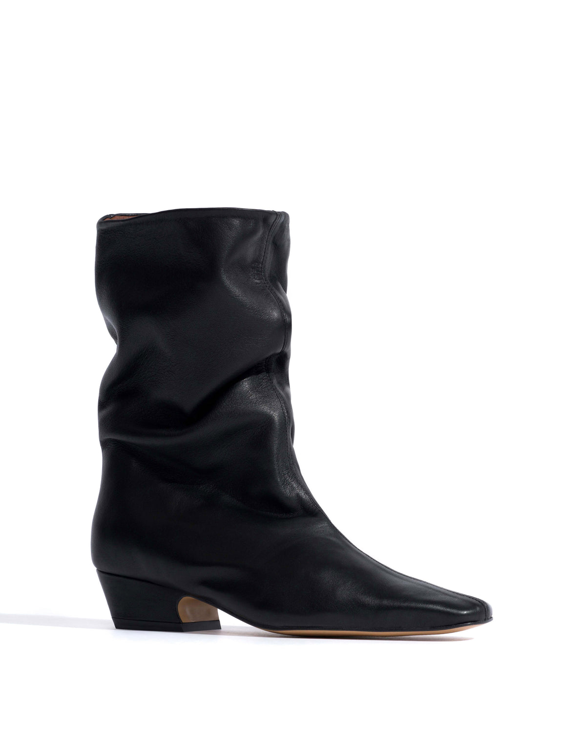 Sloan Shiny lamb Black