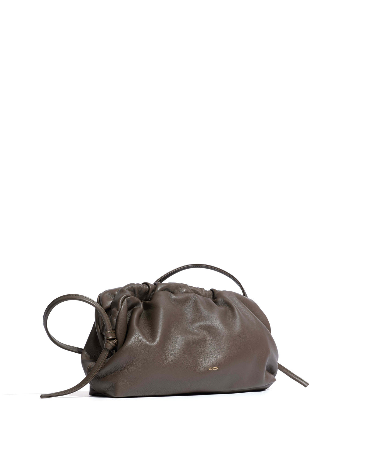 Hally classic cloud bag Shiny lamb Moss green