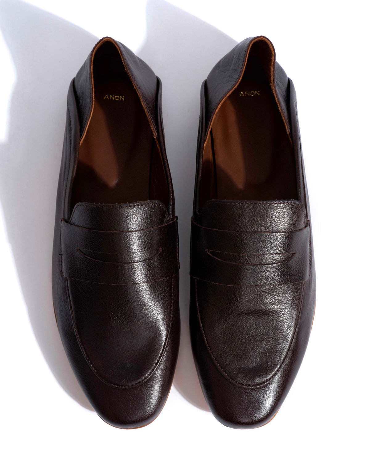 Lindsay Natural grain soft calf Espresso brown