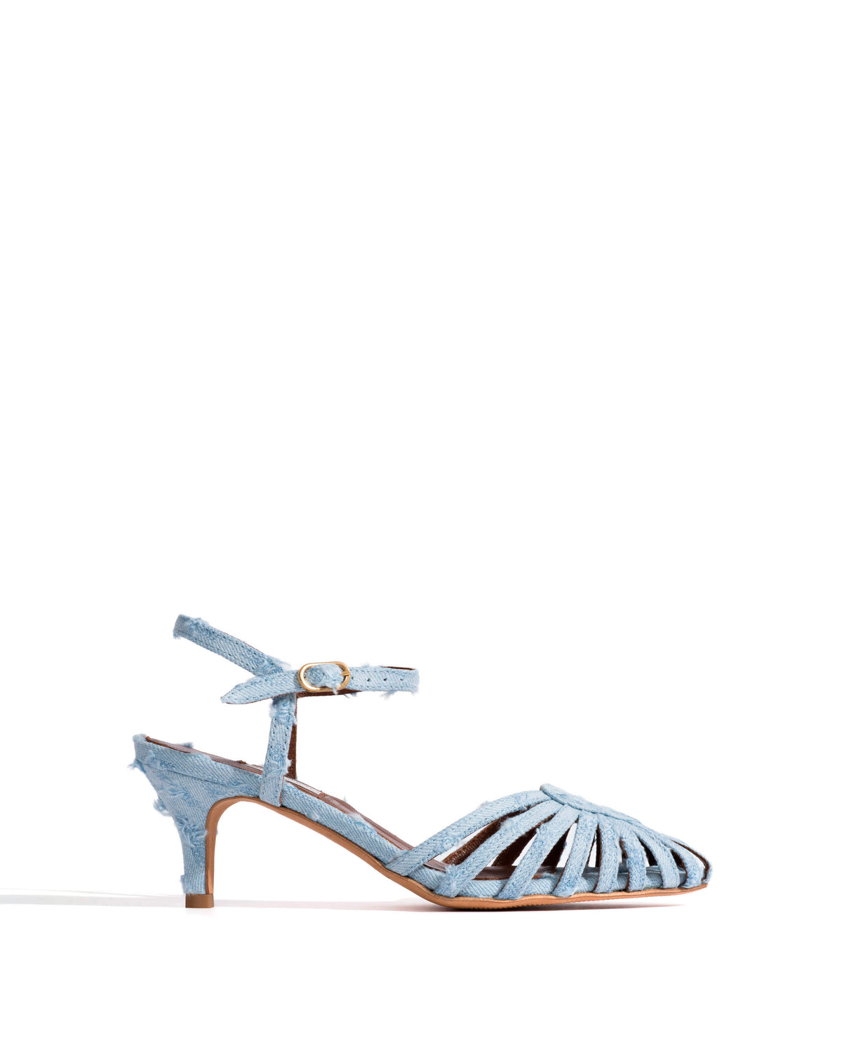 Keesha 55 Denim Distressed washed blue