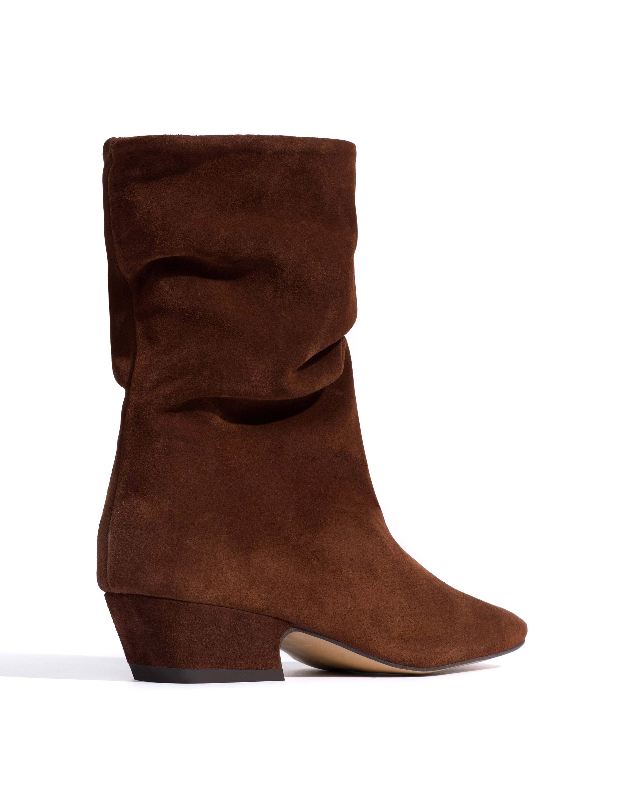 Sloan Calf suede Chocolate