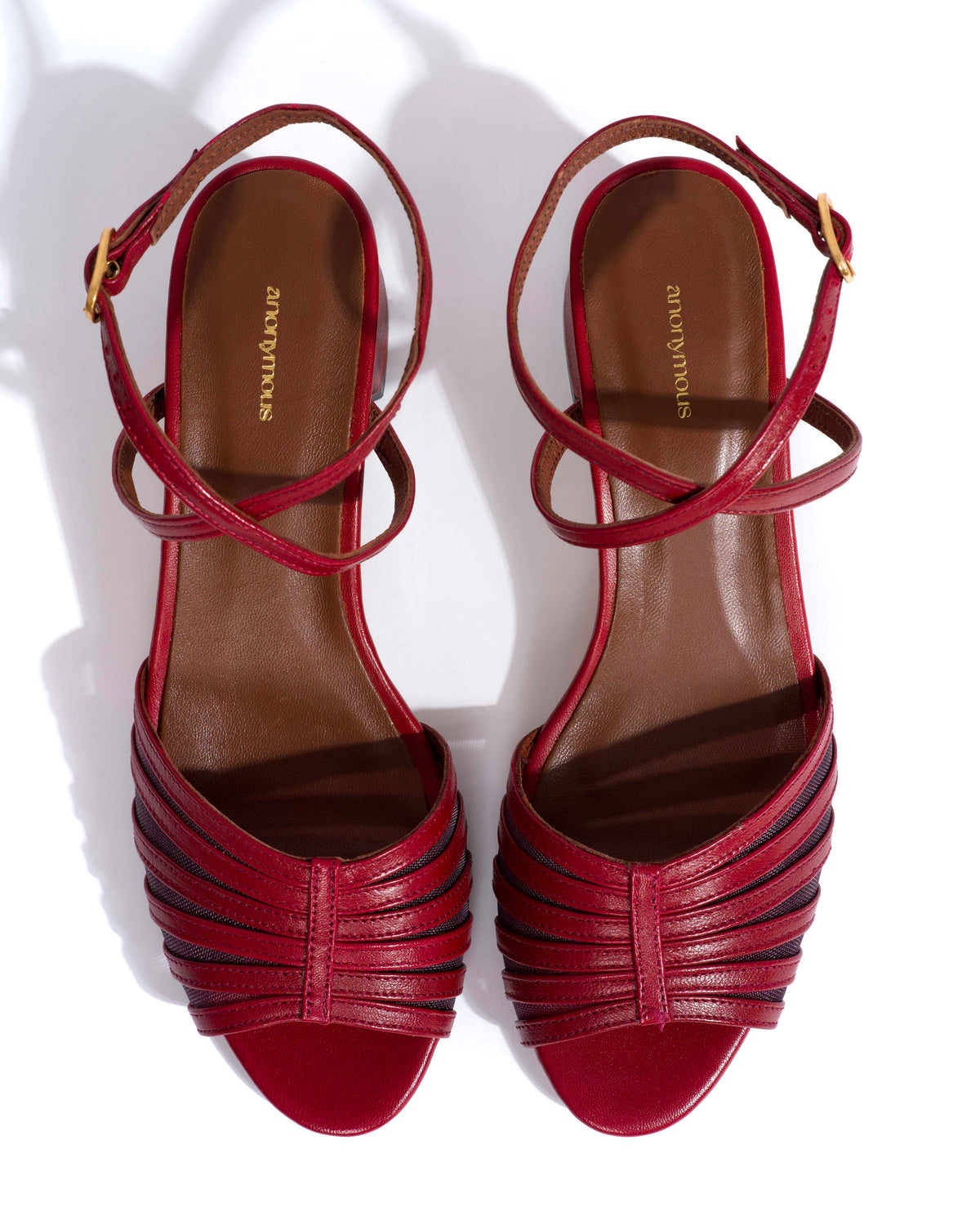 Tangie mesh Shiny lamb & mesh Pomegranate