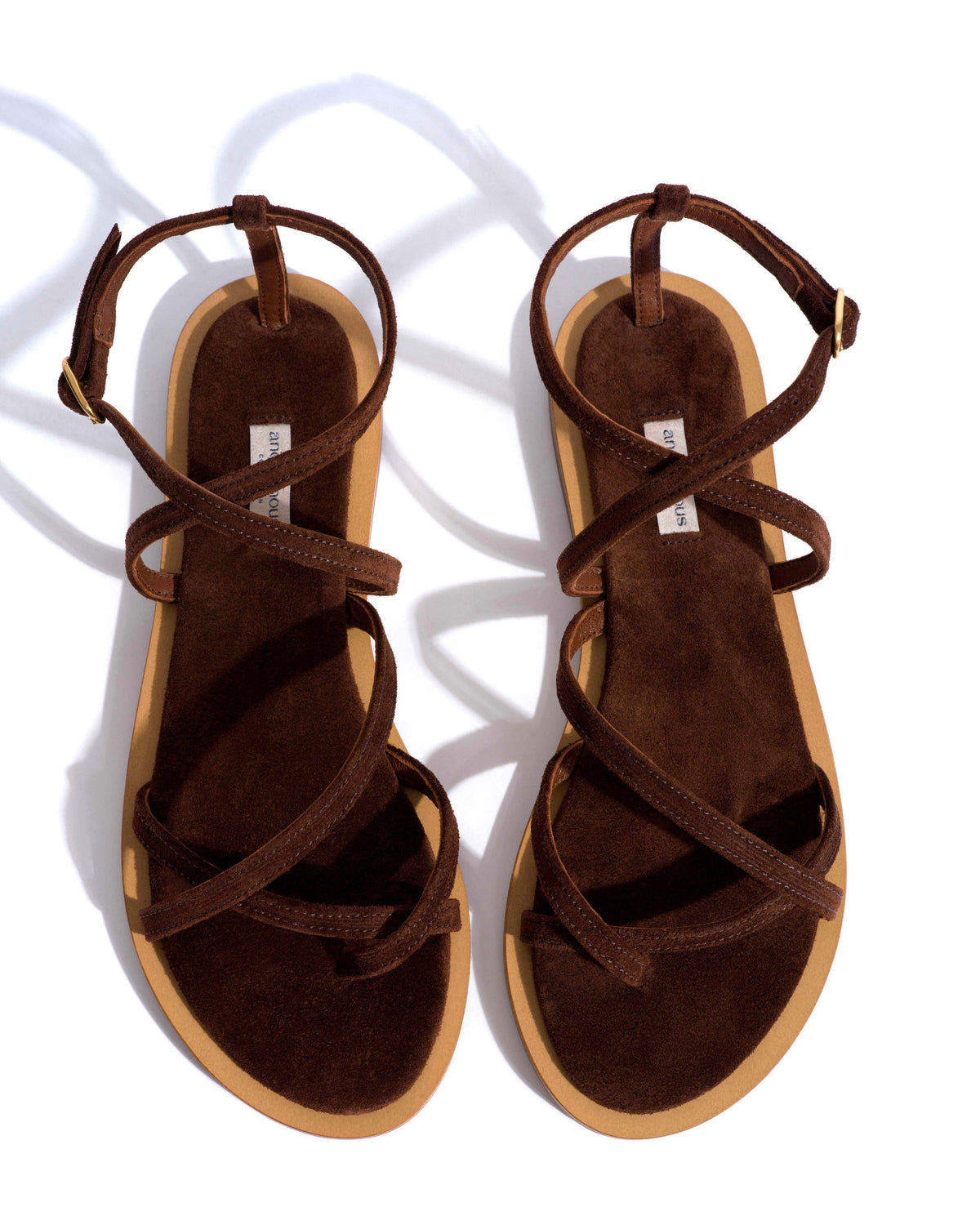 Isah 10 Calf suede Chocolate