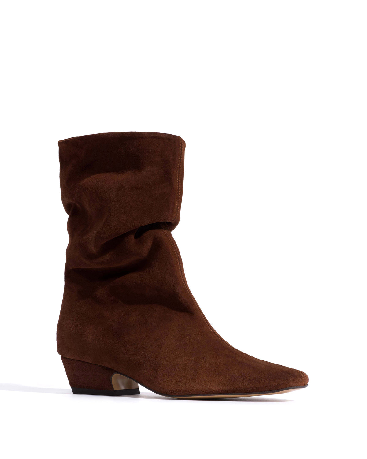 Sloan Calf suede Chocolate