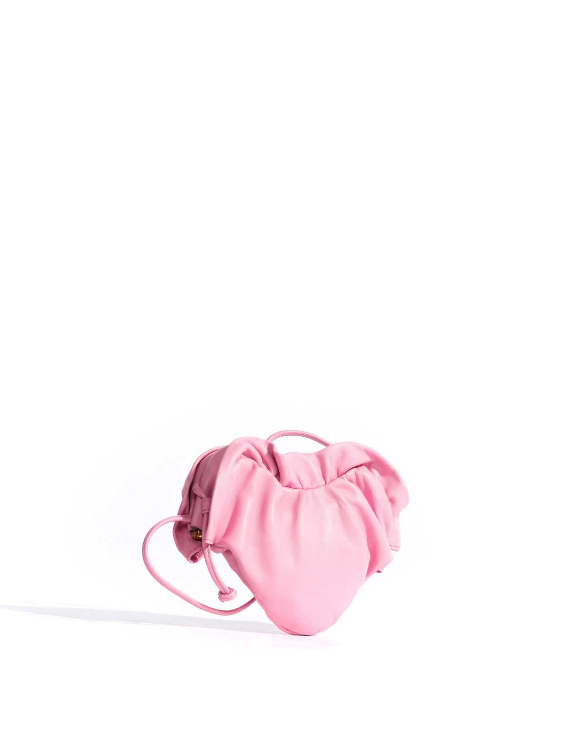 Zally petite heart bag Shiny lamb Gum candy