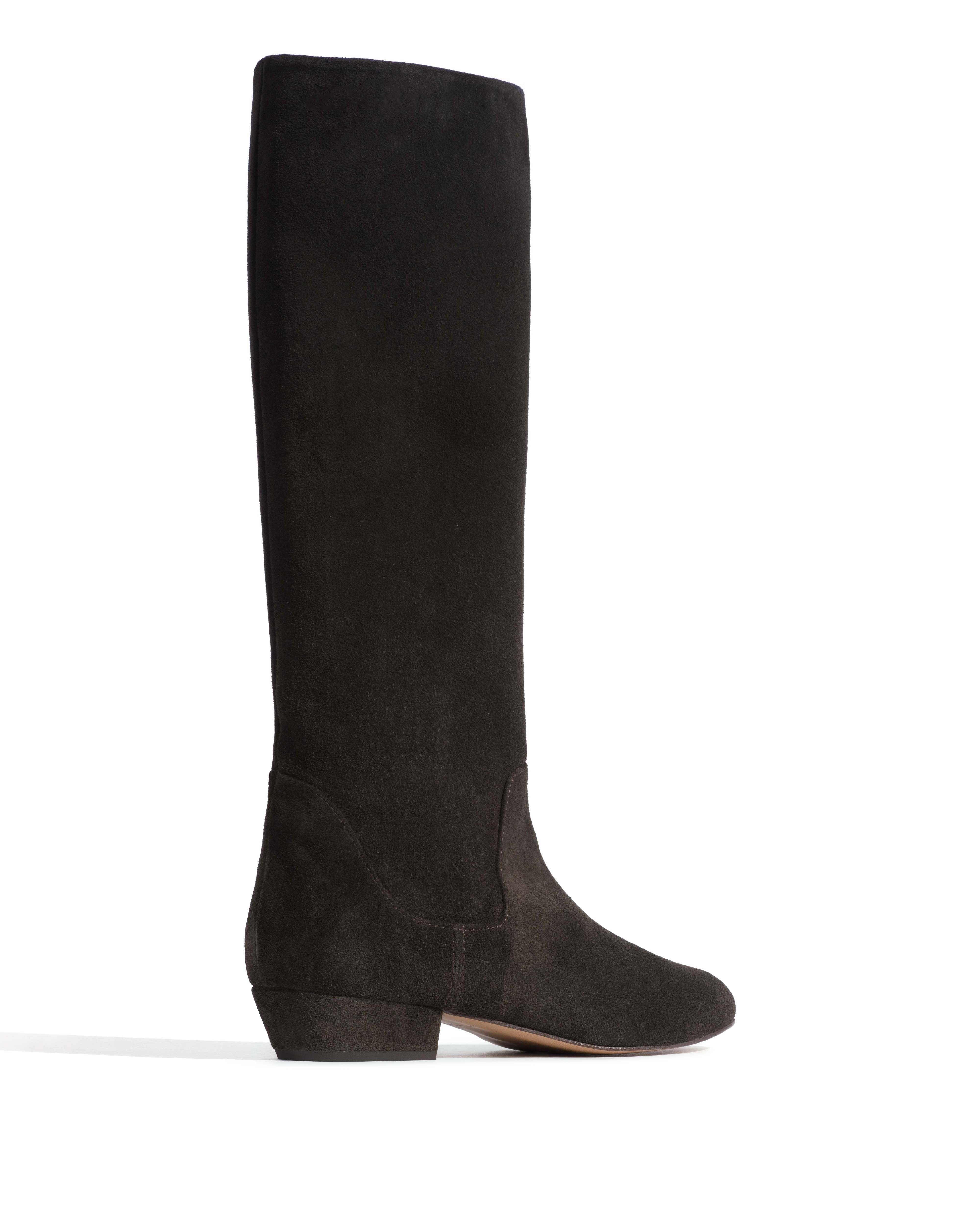 Valle 20 Calf suede Espresso brown