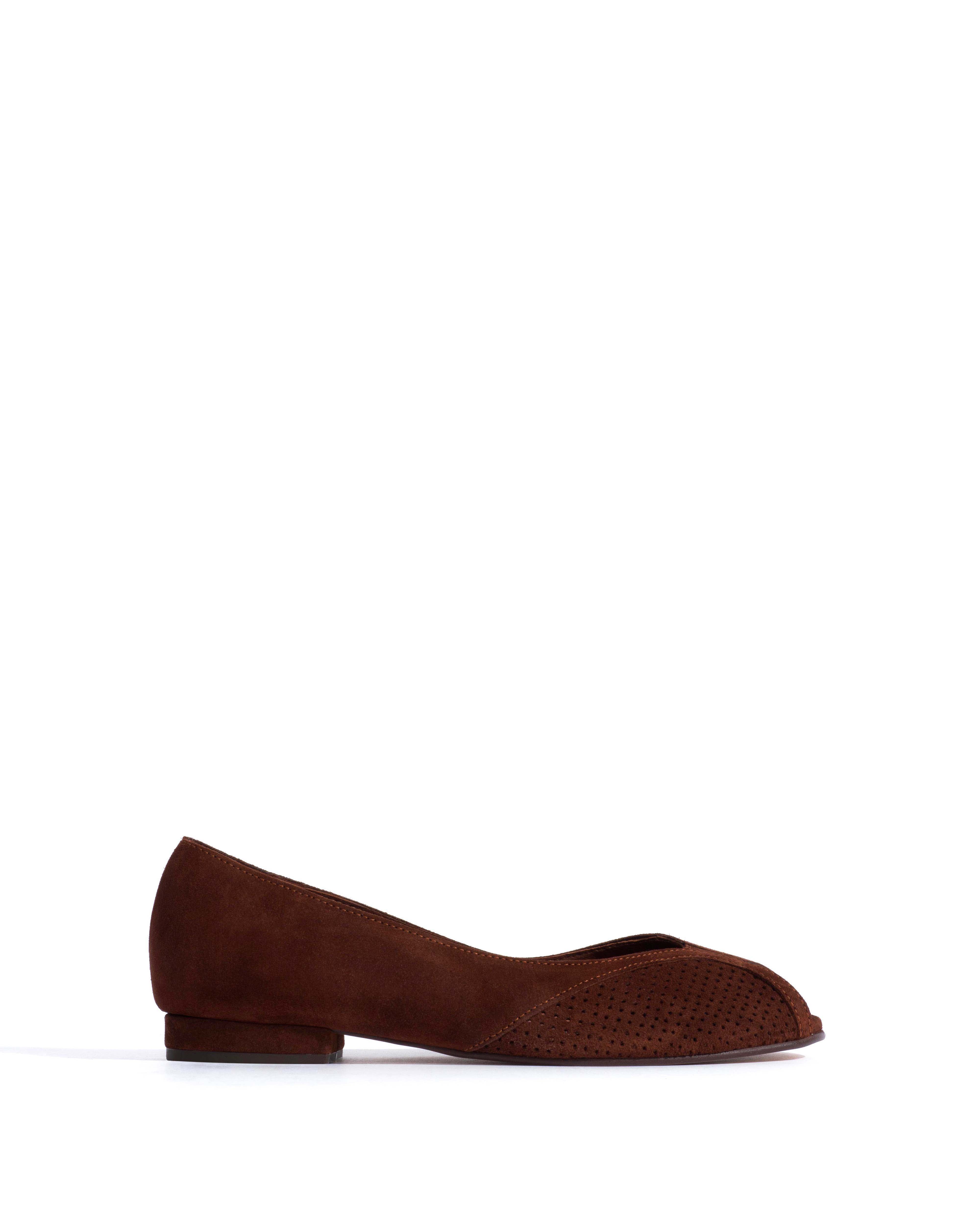 Tiffy Calf suede Chocolate