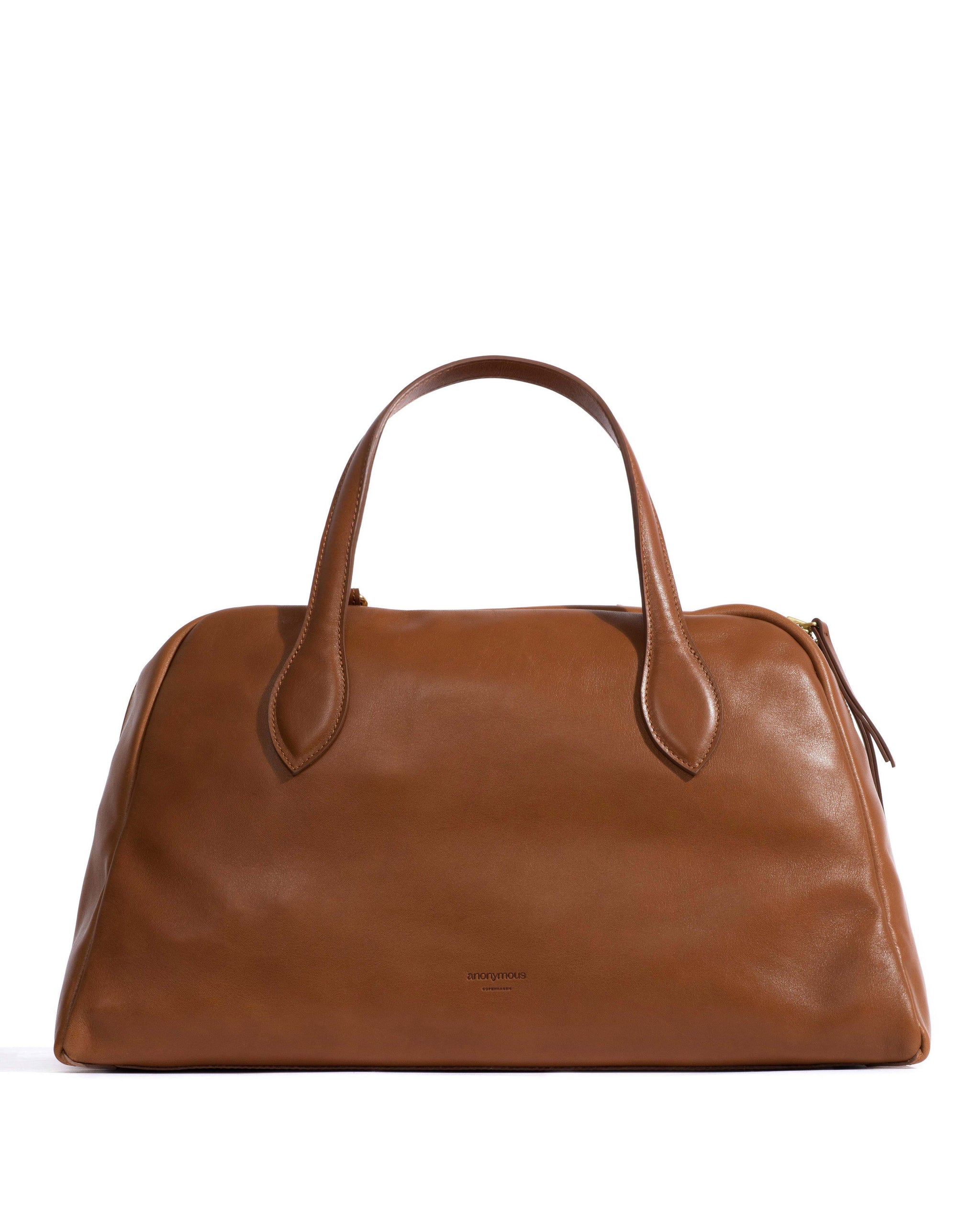 Weekend bowler Vegetal soft calf Cinnamon - 