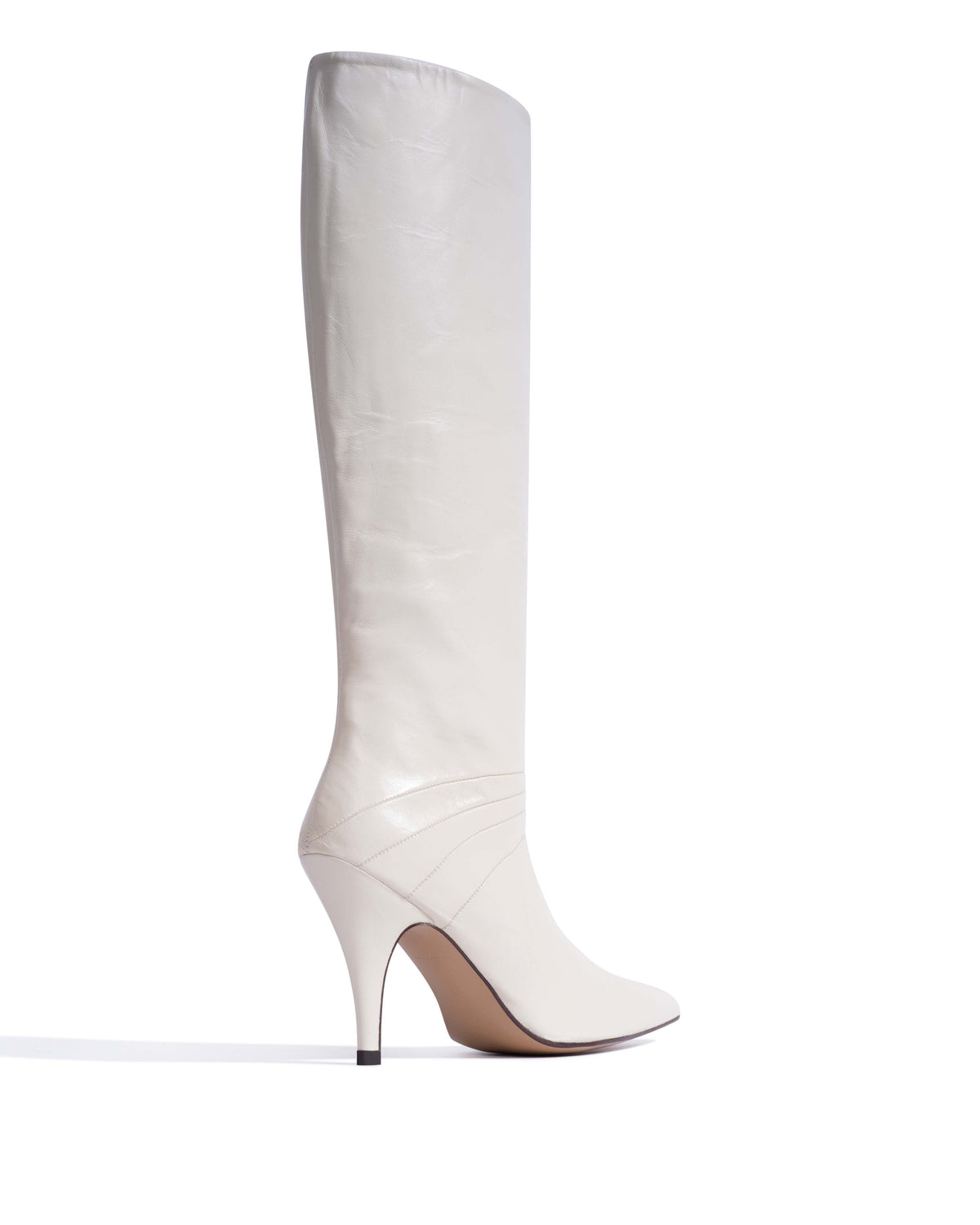 Kate 80 Shiny lamb White sand