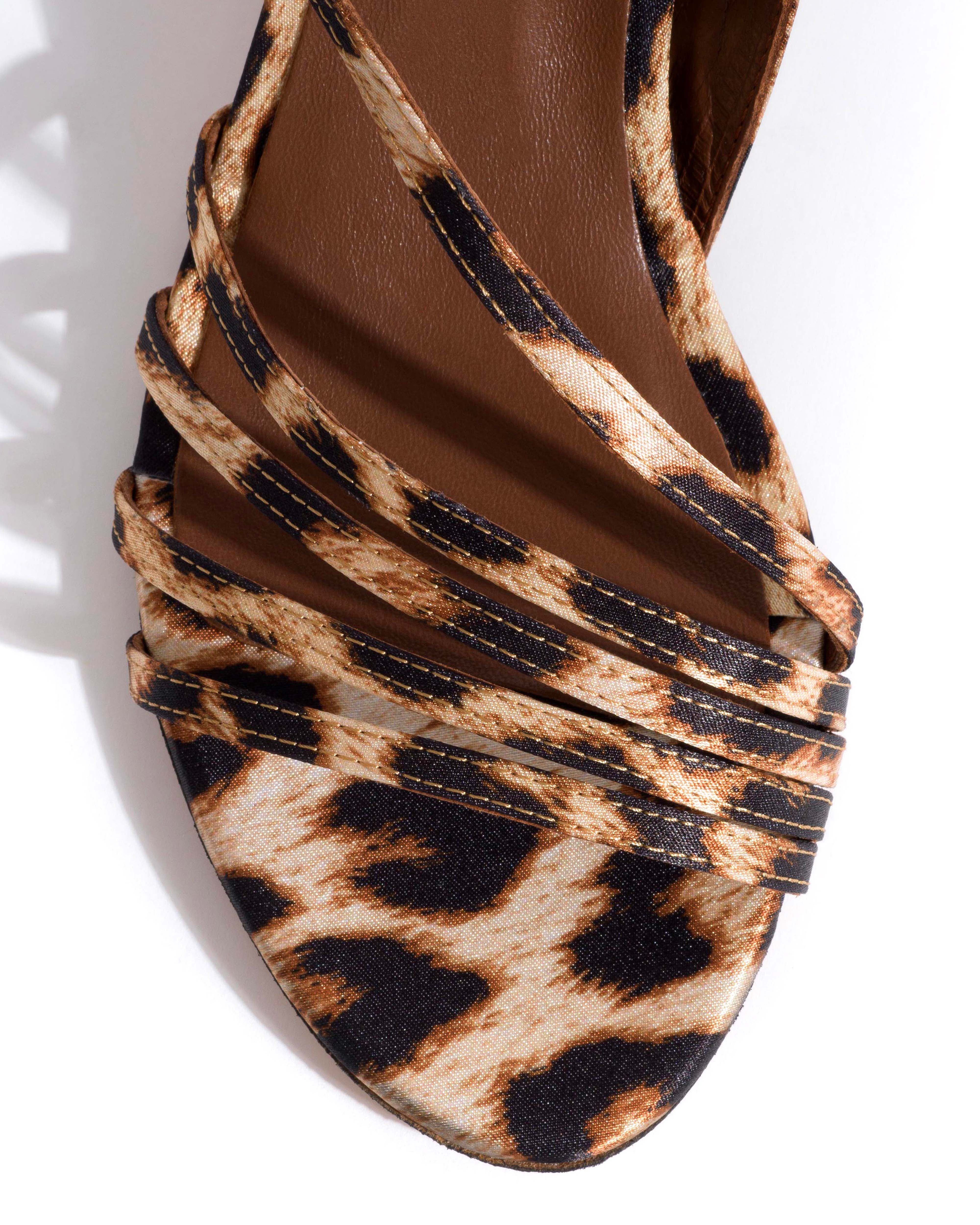 Naia 55 Satin print Leopard