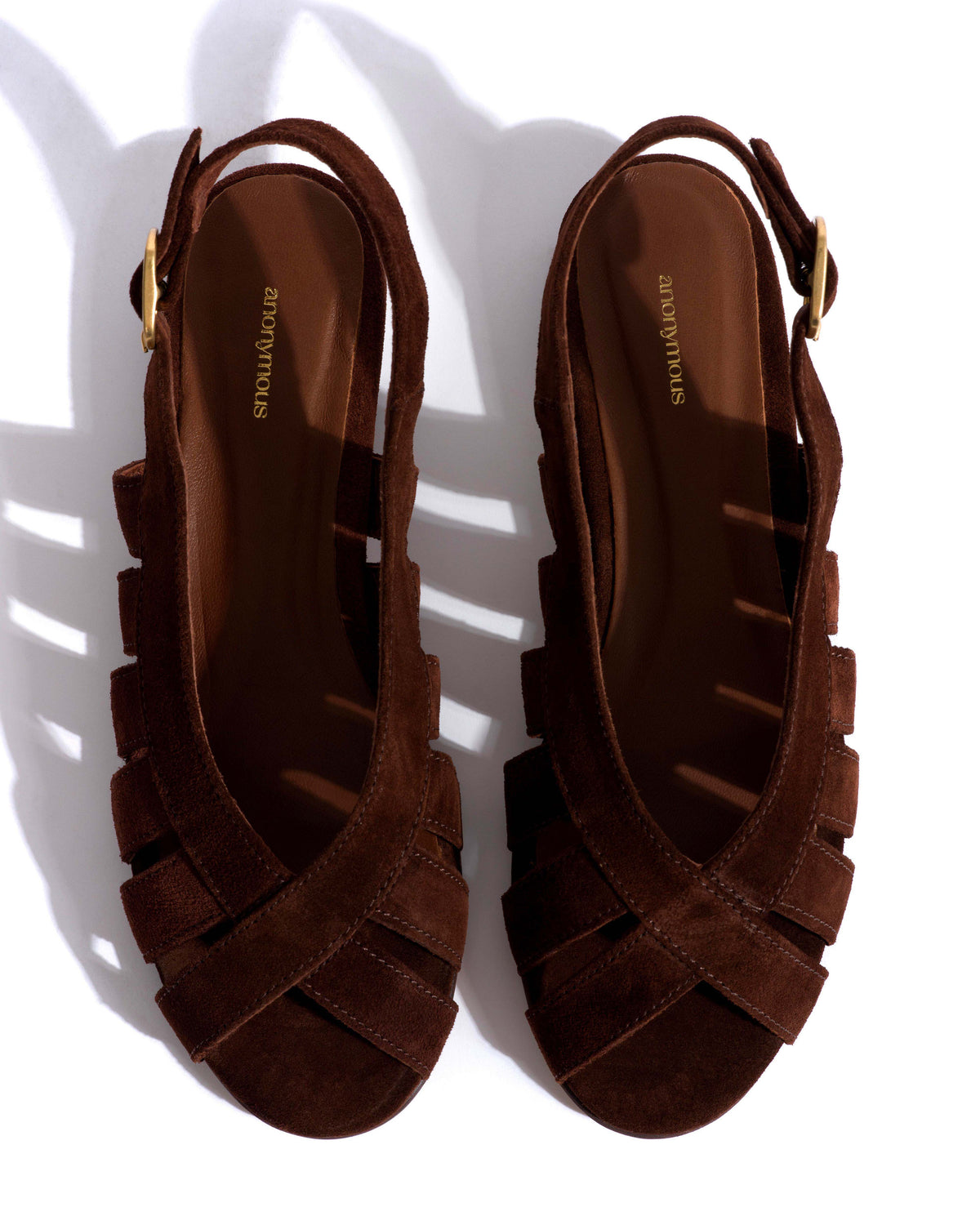 Sophie 20 Calf suede Chocolate