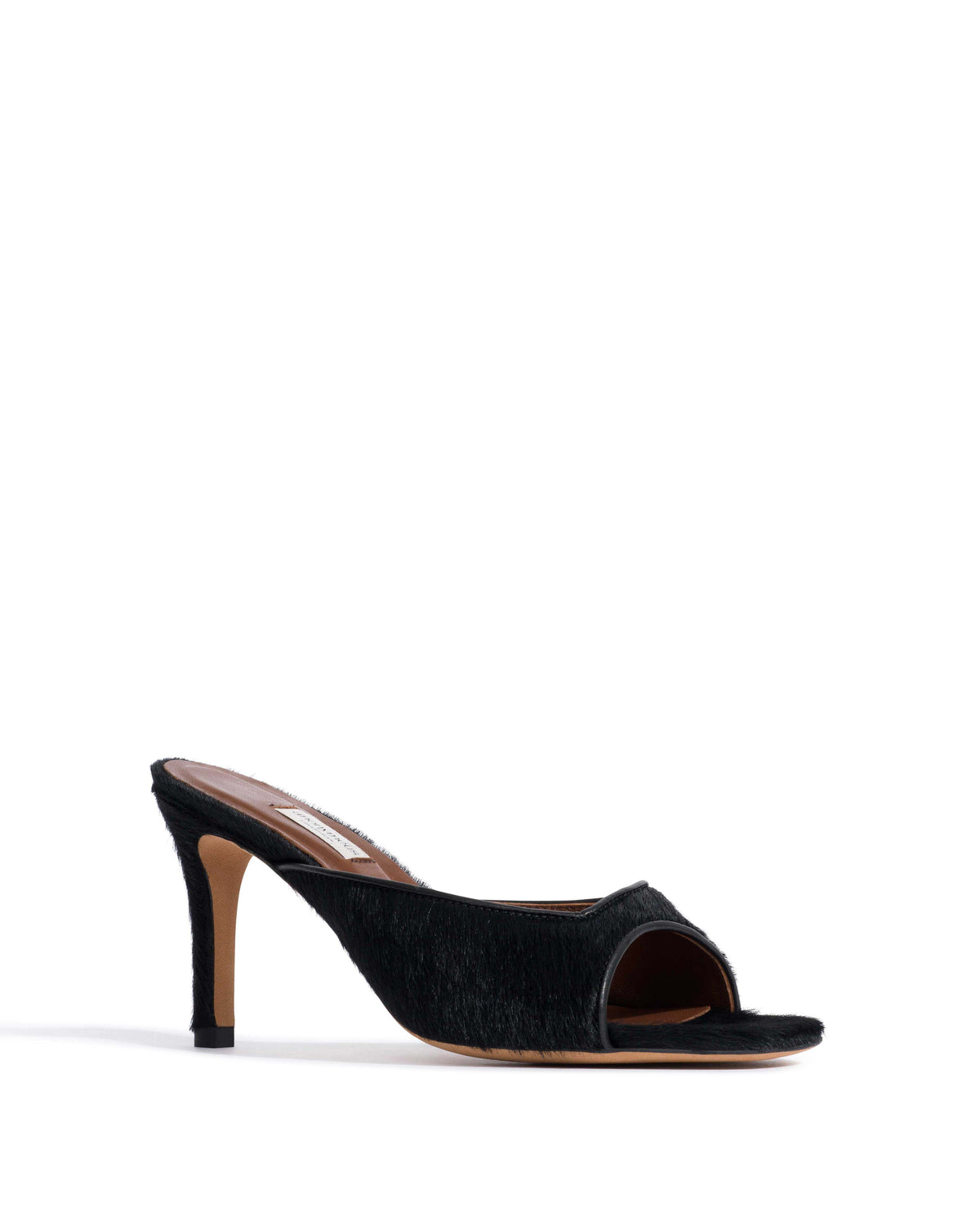 Mazy 75 Calf hair Black