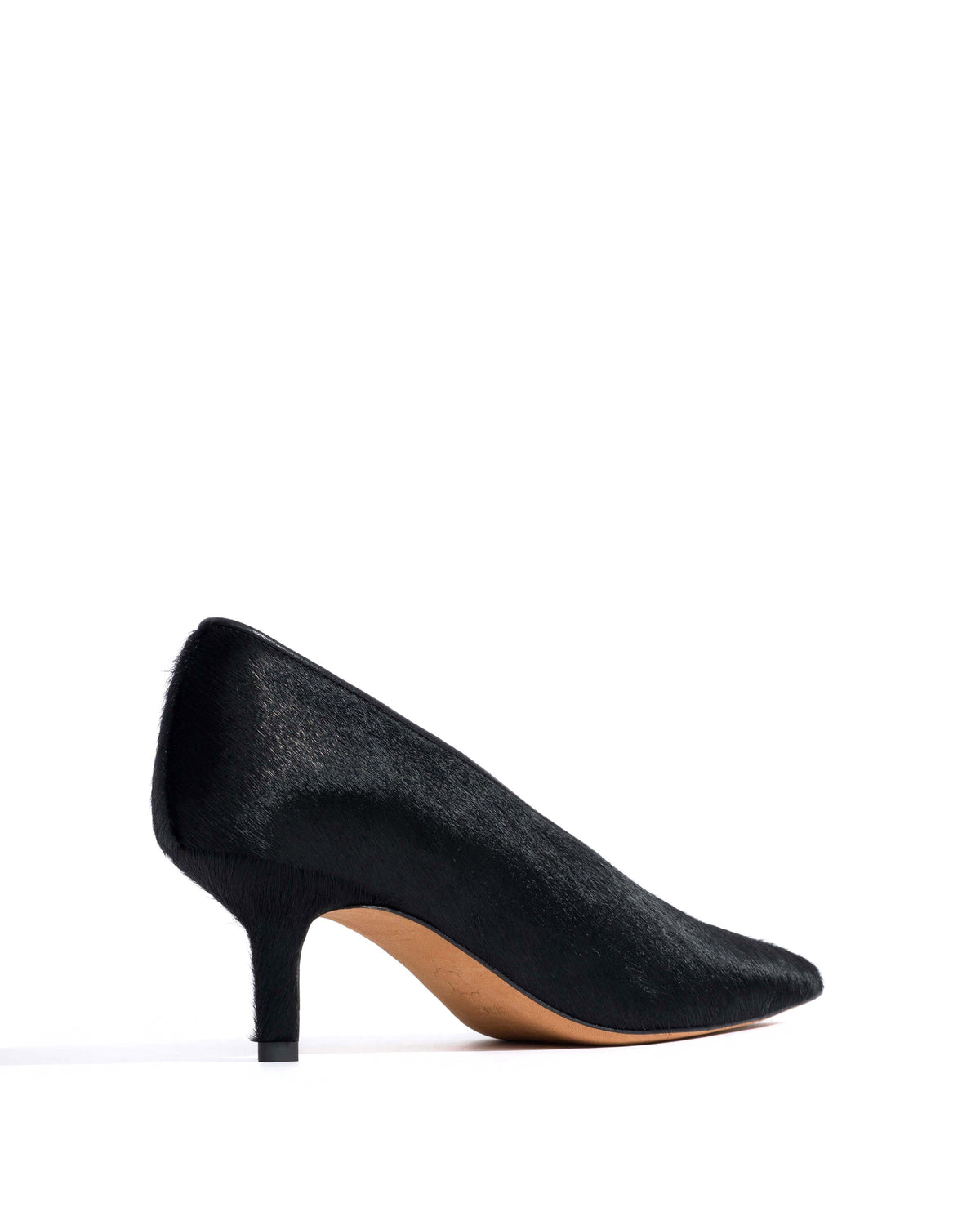 Phia 55 pin Calf hair Black