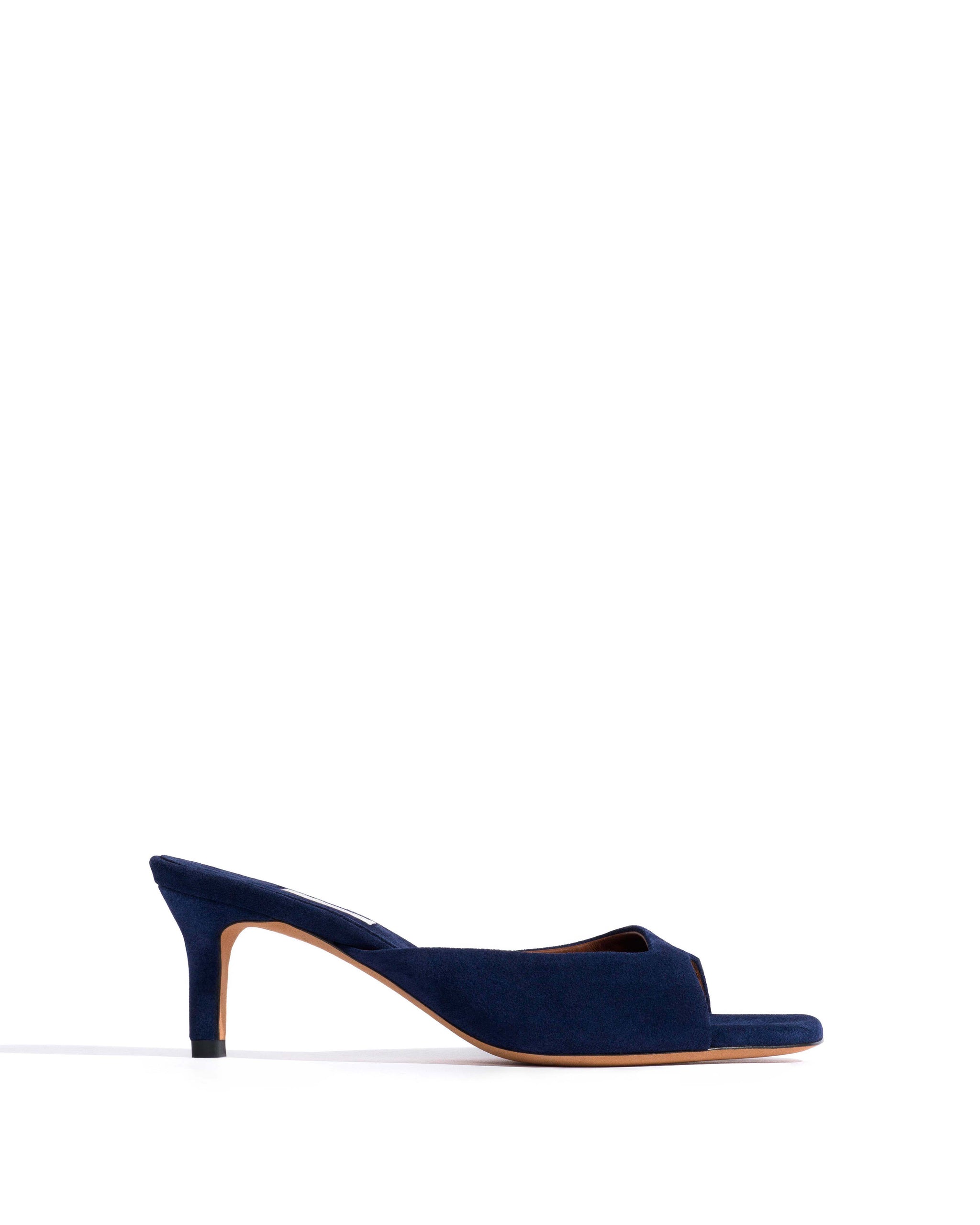 Mazy 55 Calf suede Ink blue