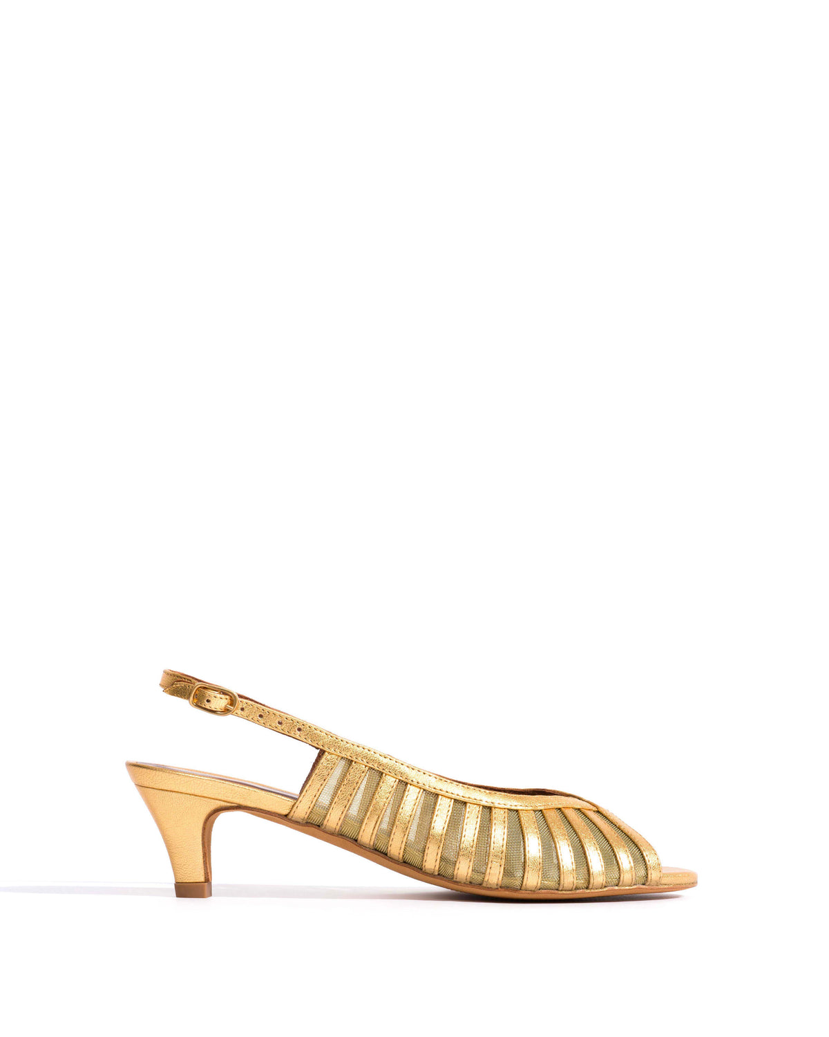Carminho 40 mesh Metallic goat & mesh Gold