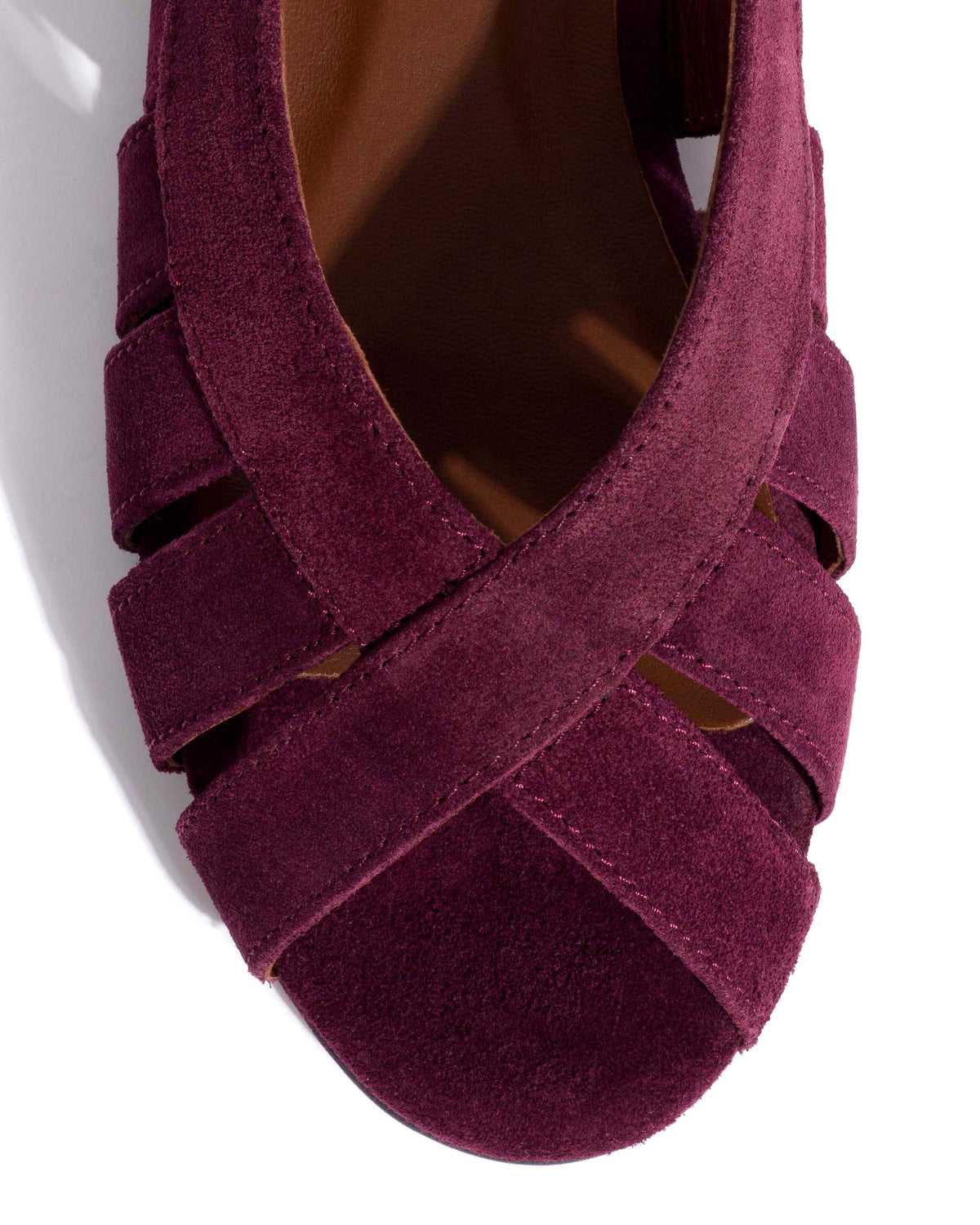 Sophie 20 Calf suede Fig purple