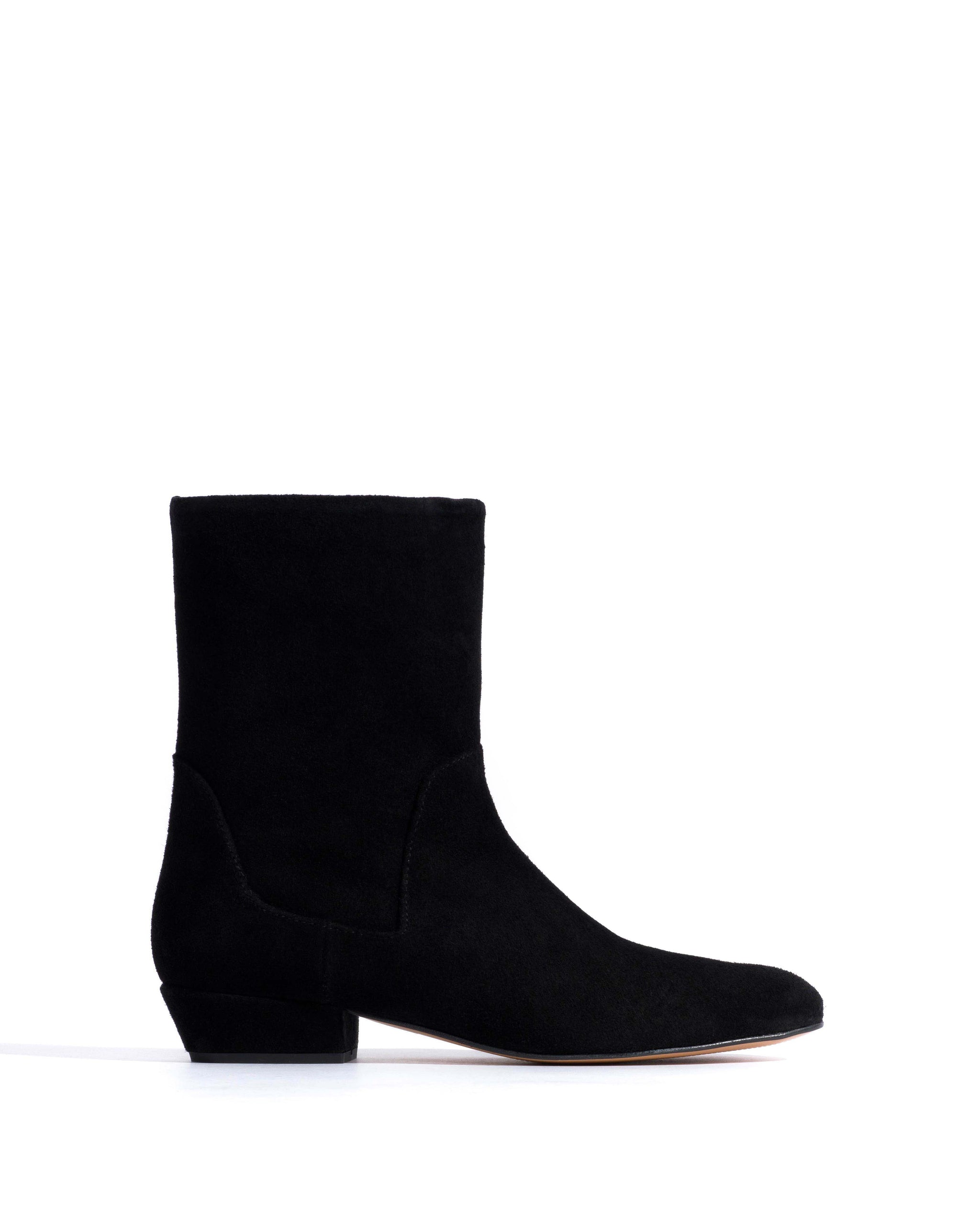 Vanni 20 Calf suede Black - Anonymous Copenhagen Ankle boots