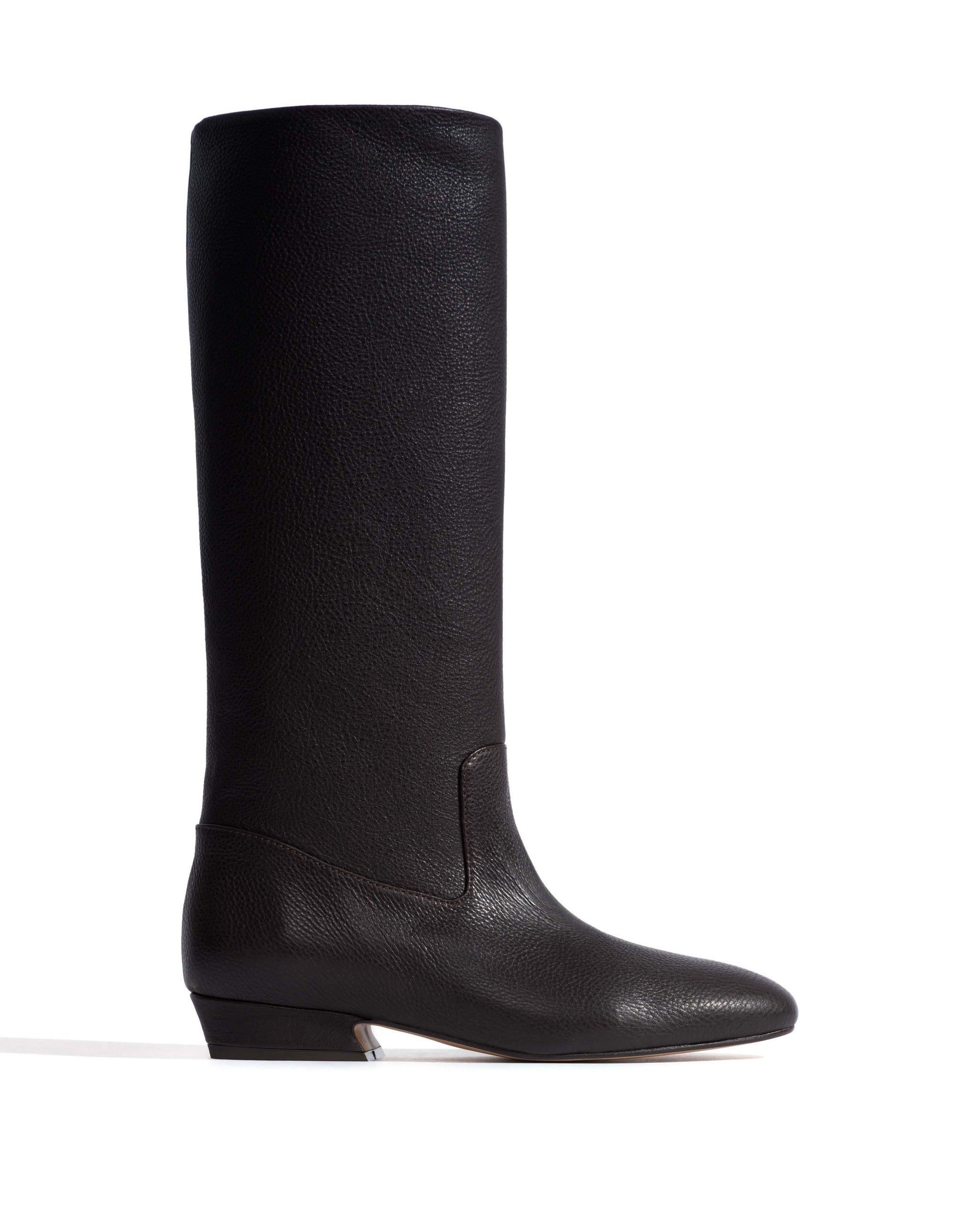 Trina 25 Natural grain soft calf Espresso brown