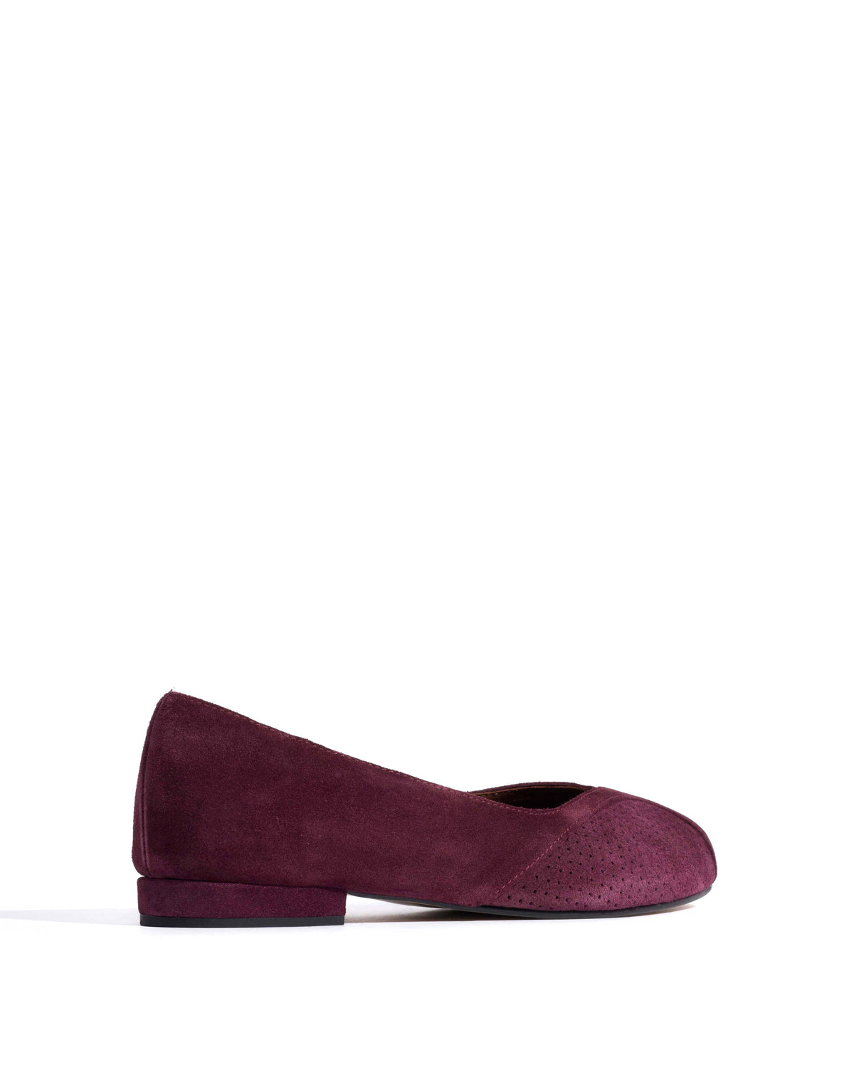 Tiffy Calf suede Fig purple